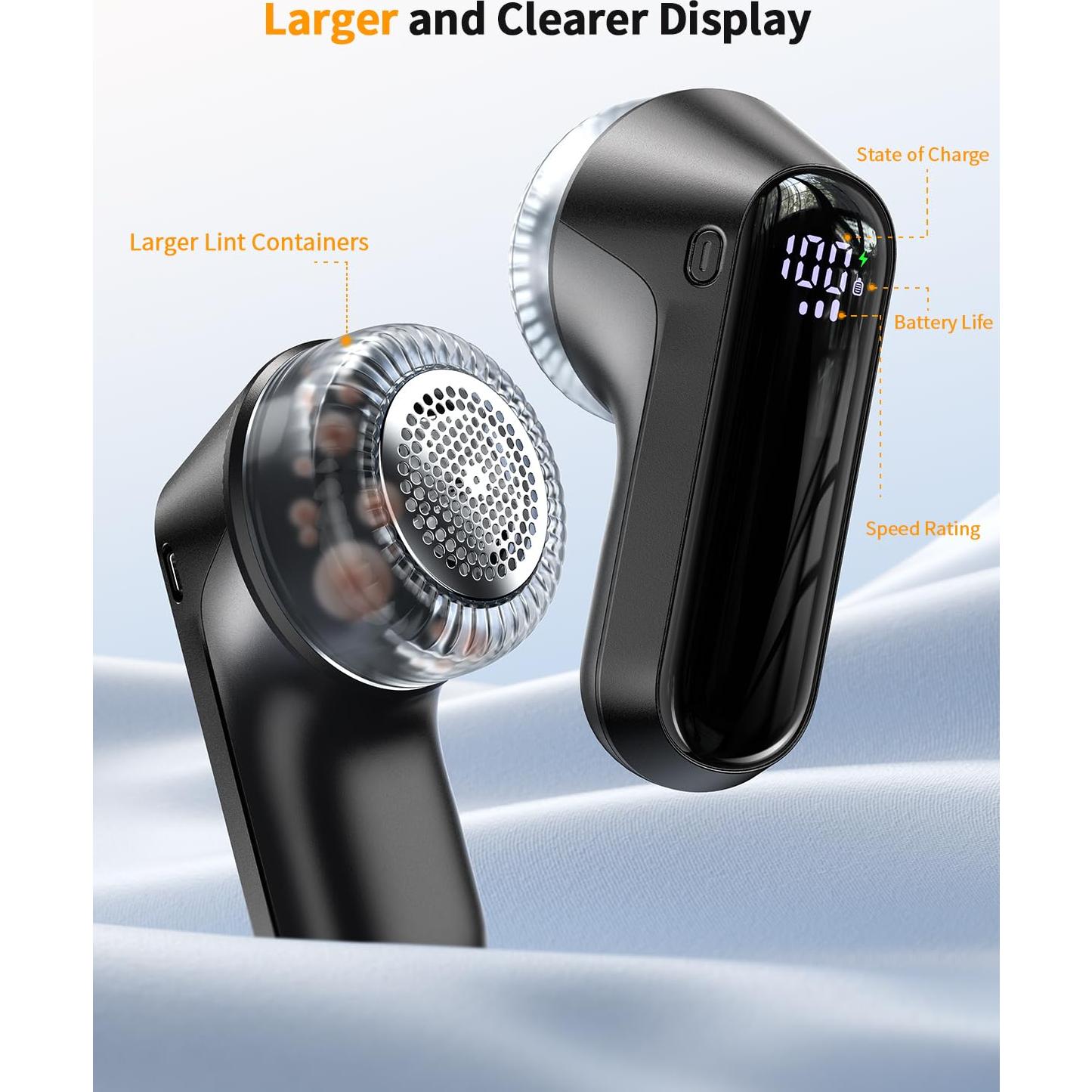 Raspador de Pelusa Antime YM05 Recargable con Pantalla LED