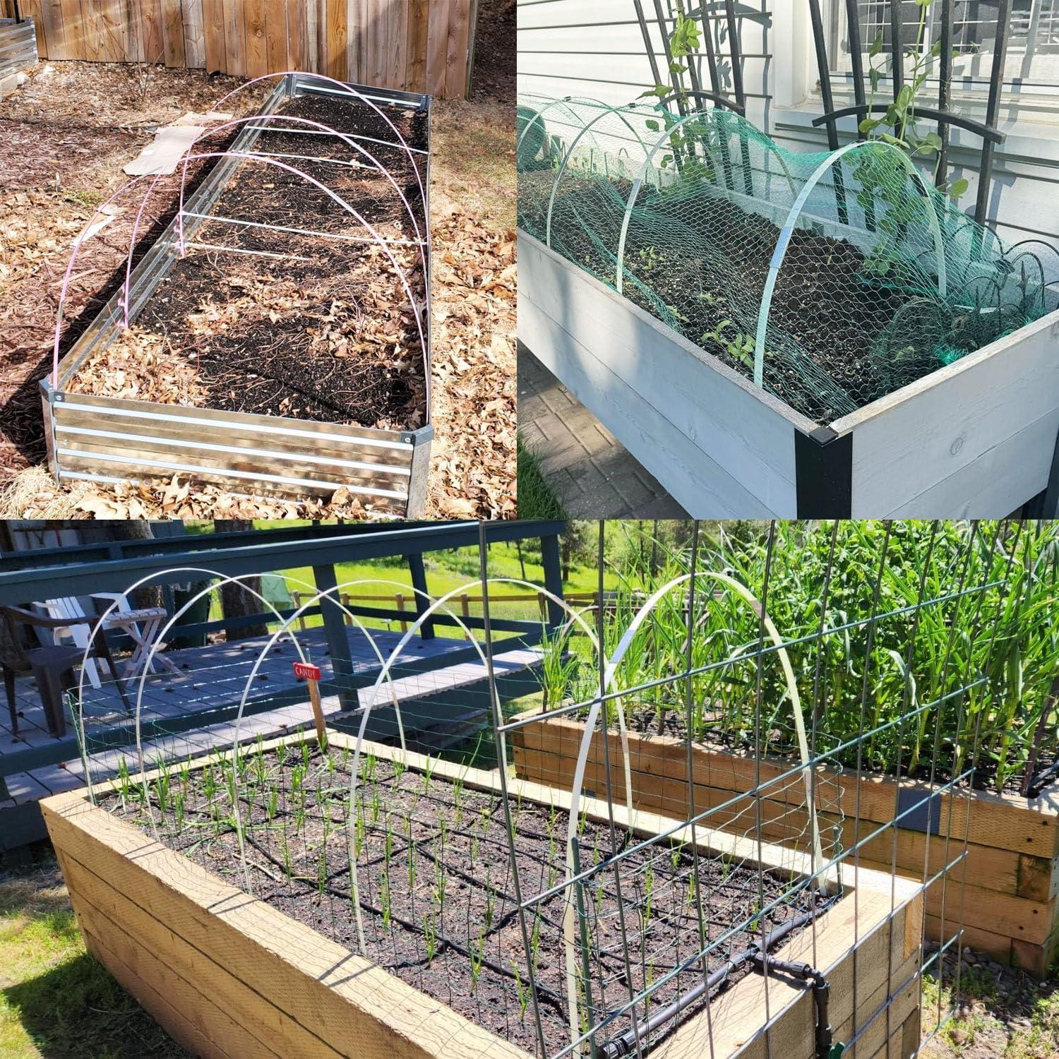 Arcos de Invernadero Sunwuk 20pcs Fibra de Vidrio Tamaño S