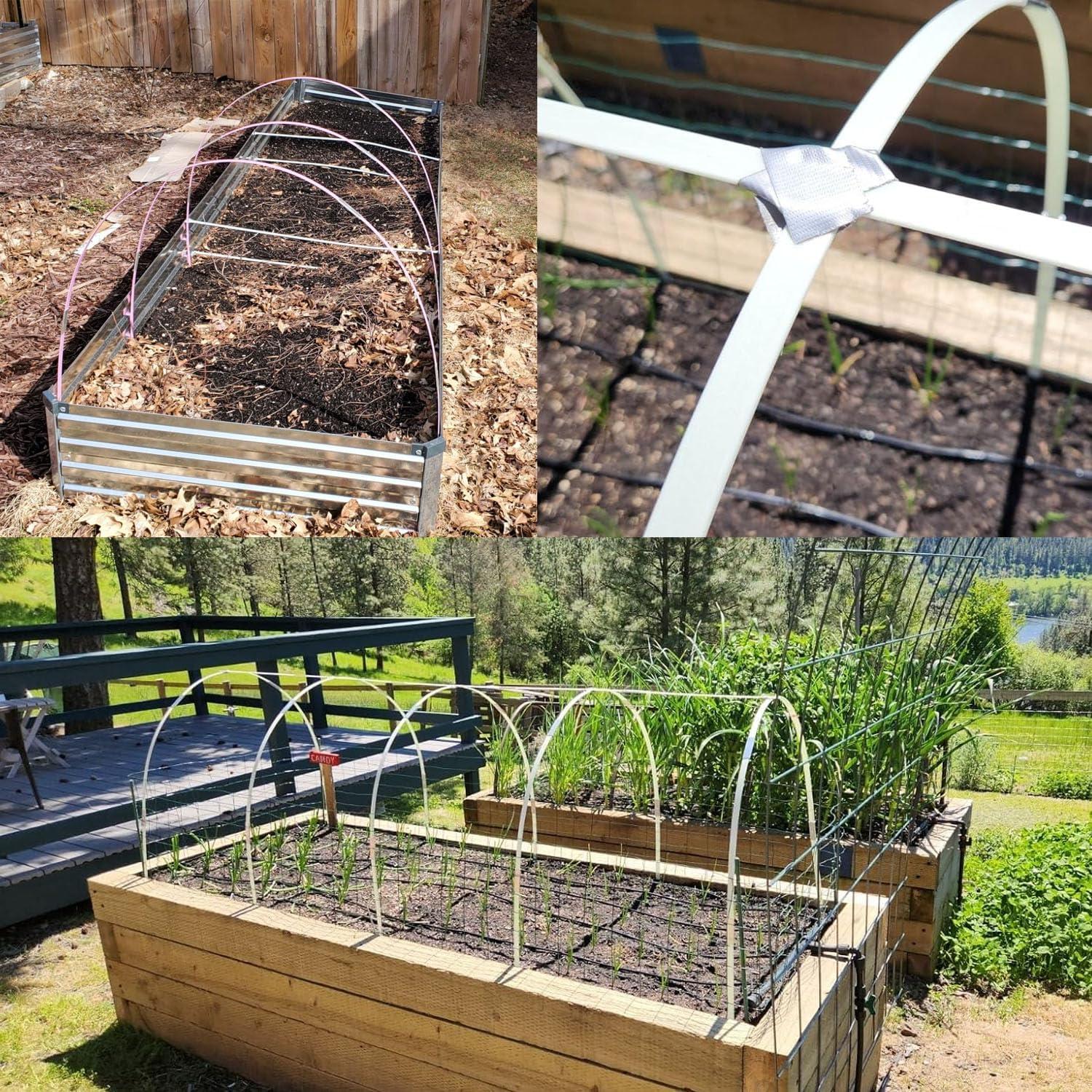 Arcos de Invernadero Sunwuk 20pcs Fibra de Vidrio Tamaño S