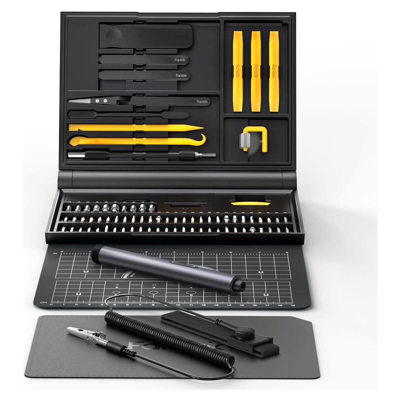 Fanttik E1 NEX Estación de Trabajo Kit Destornillador 64 Puntas