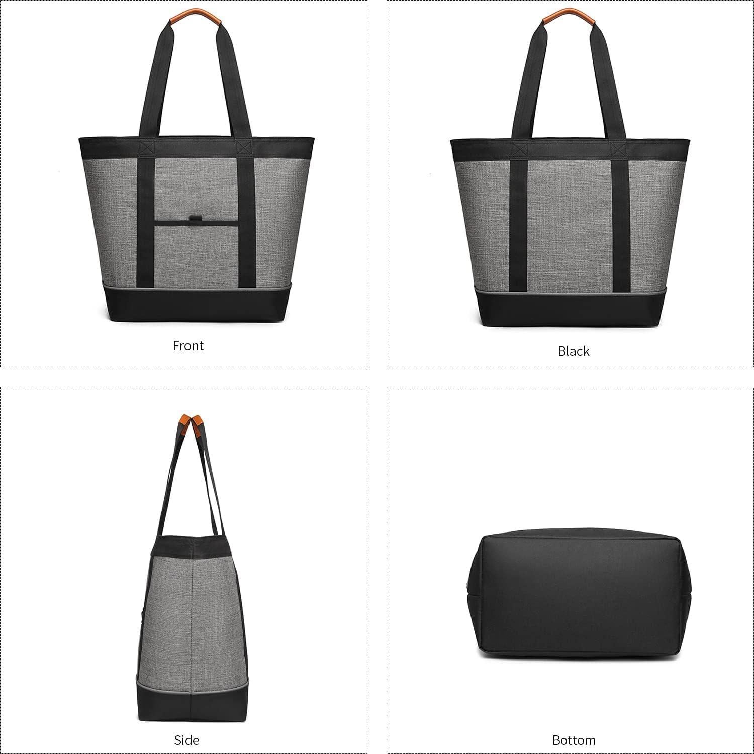 Bolsa Térmica Aislada TIIOCTI Grande 26L Gris Reutilizable