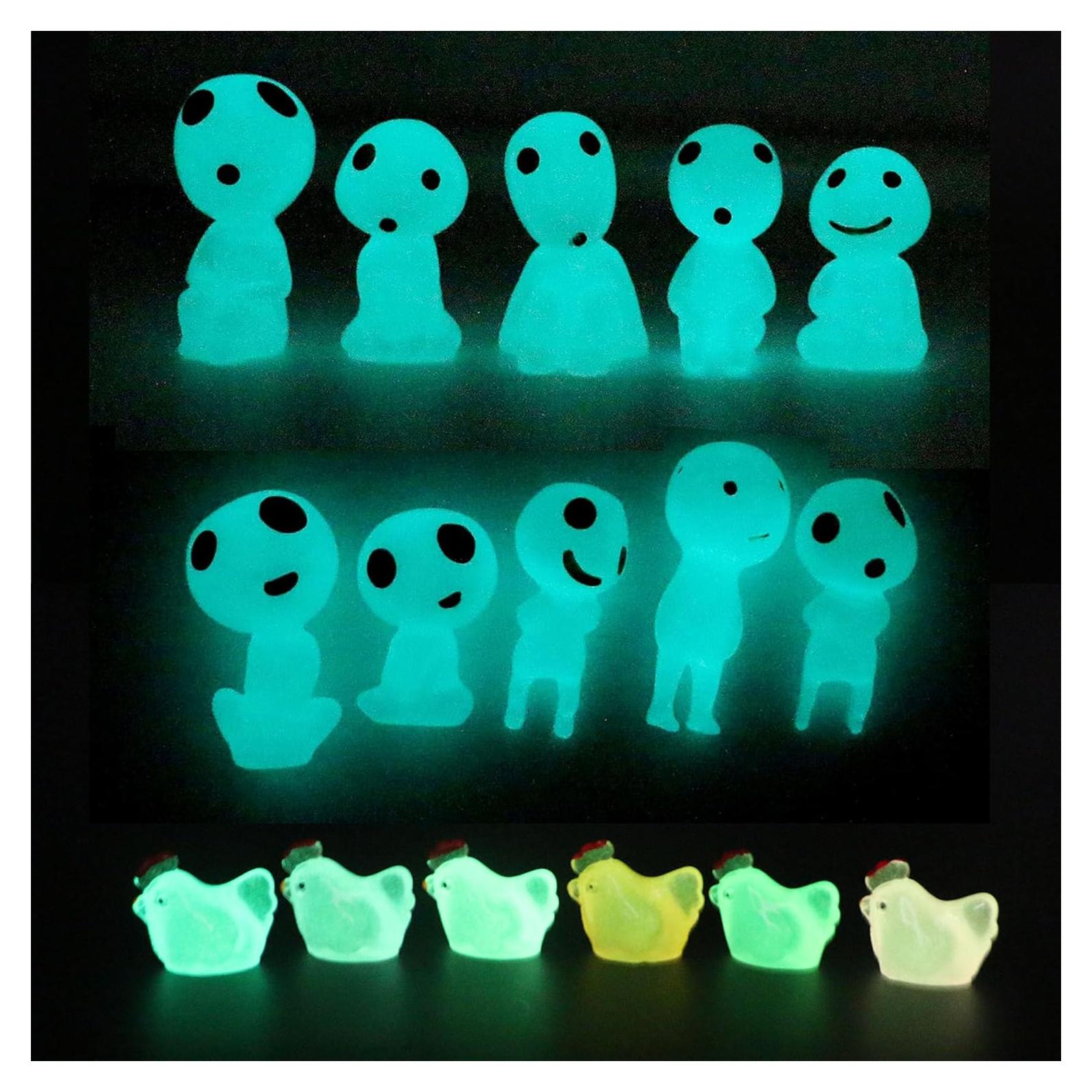 Accesorios Jardín de Hadas Qingo 10 Duendes Luminiscentes