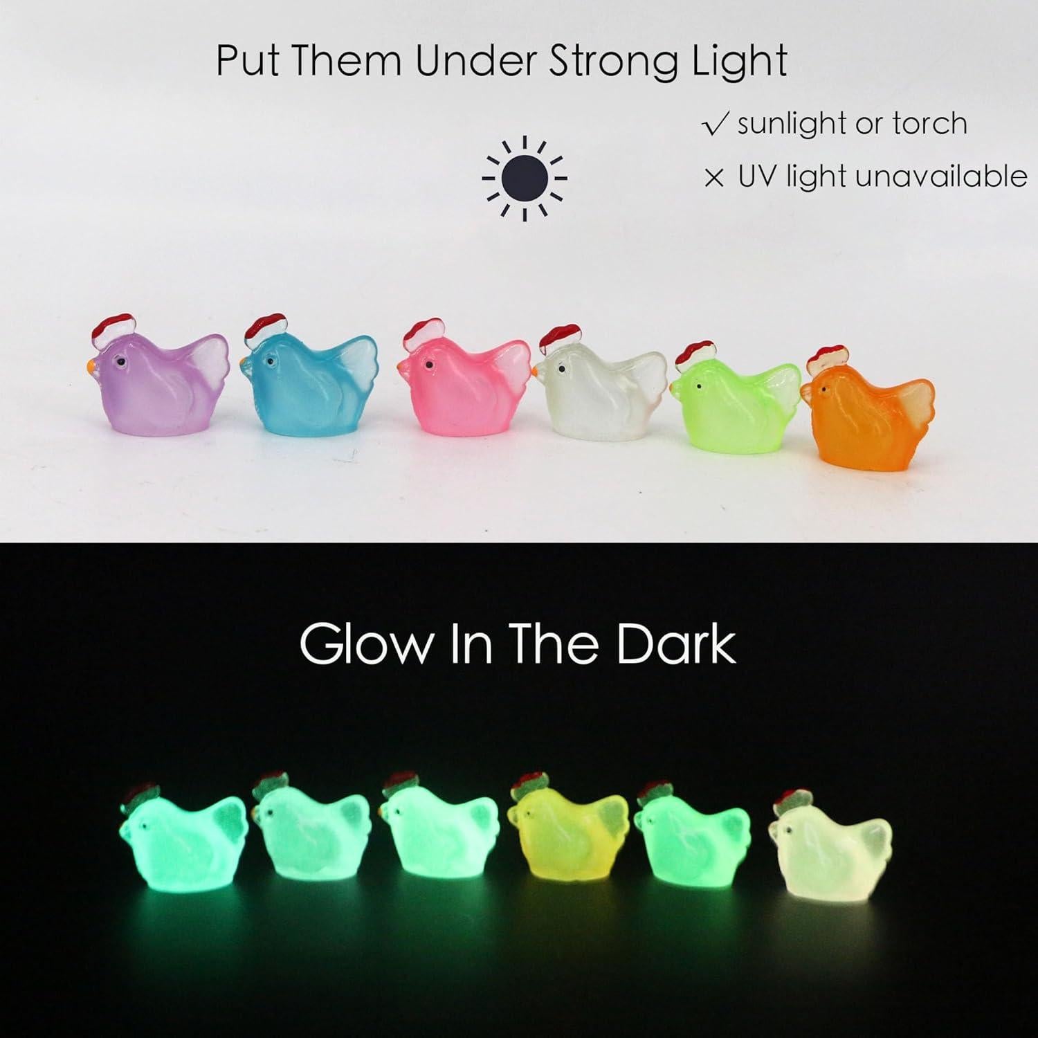 Accesorios Jardín de Hadas Qingo 10 Duendes Luminiscentes