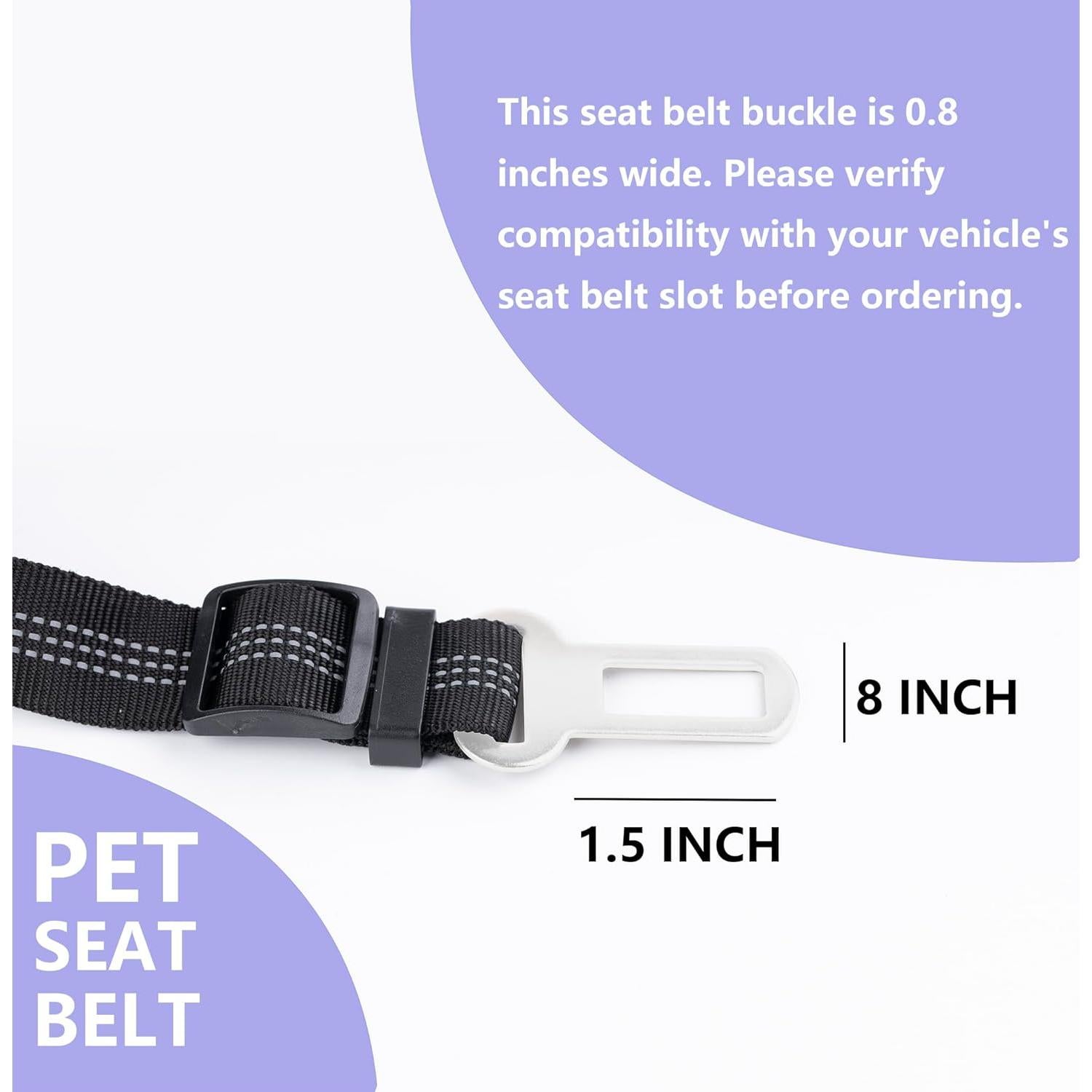 Cinturón de Seguridad para Perros Ortarco Ajustable 53-76 cm