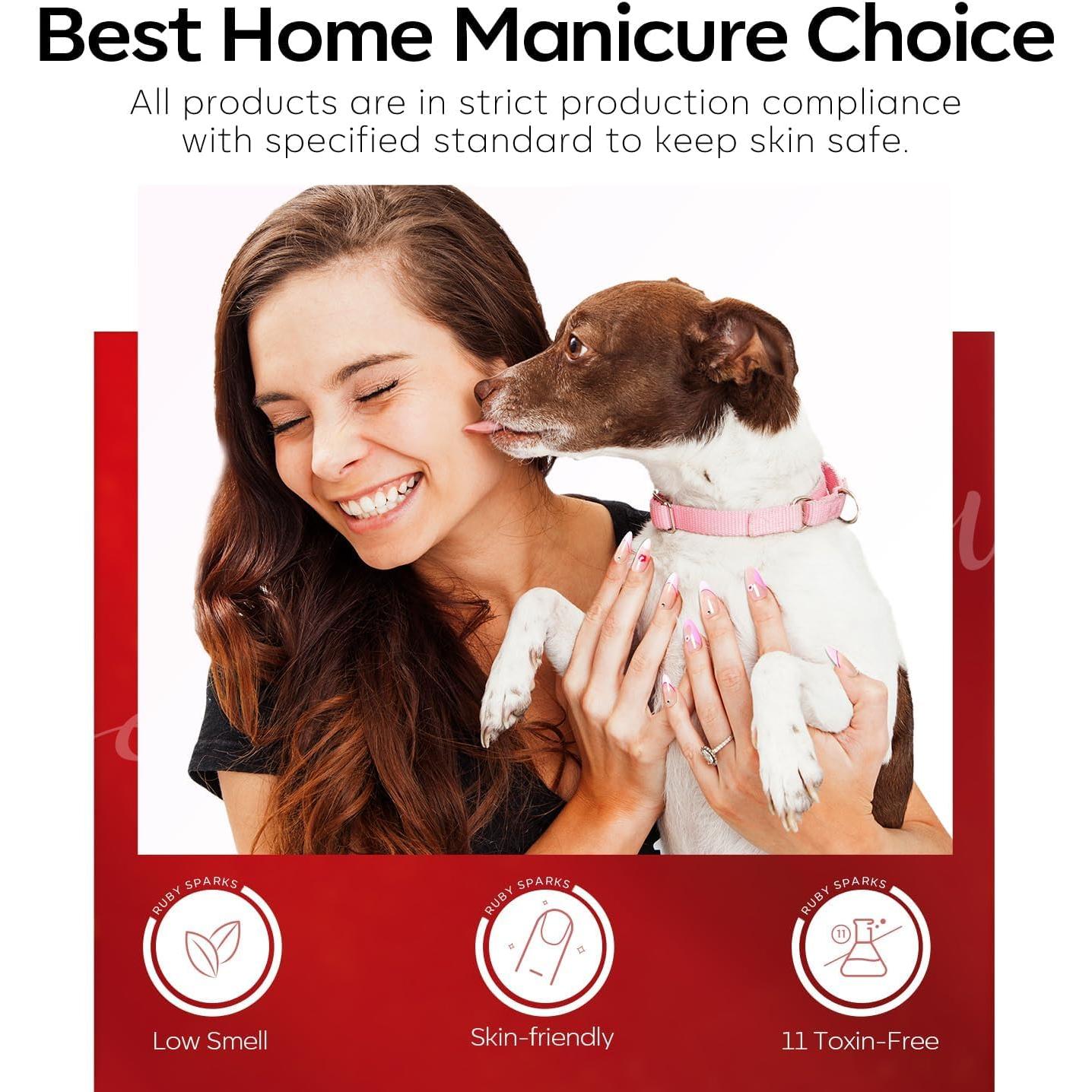 Set de Esmalte de Uñas en Gel Modelones Ruby Sparks - 6 Colores