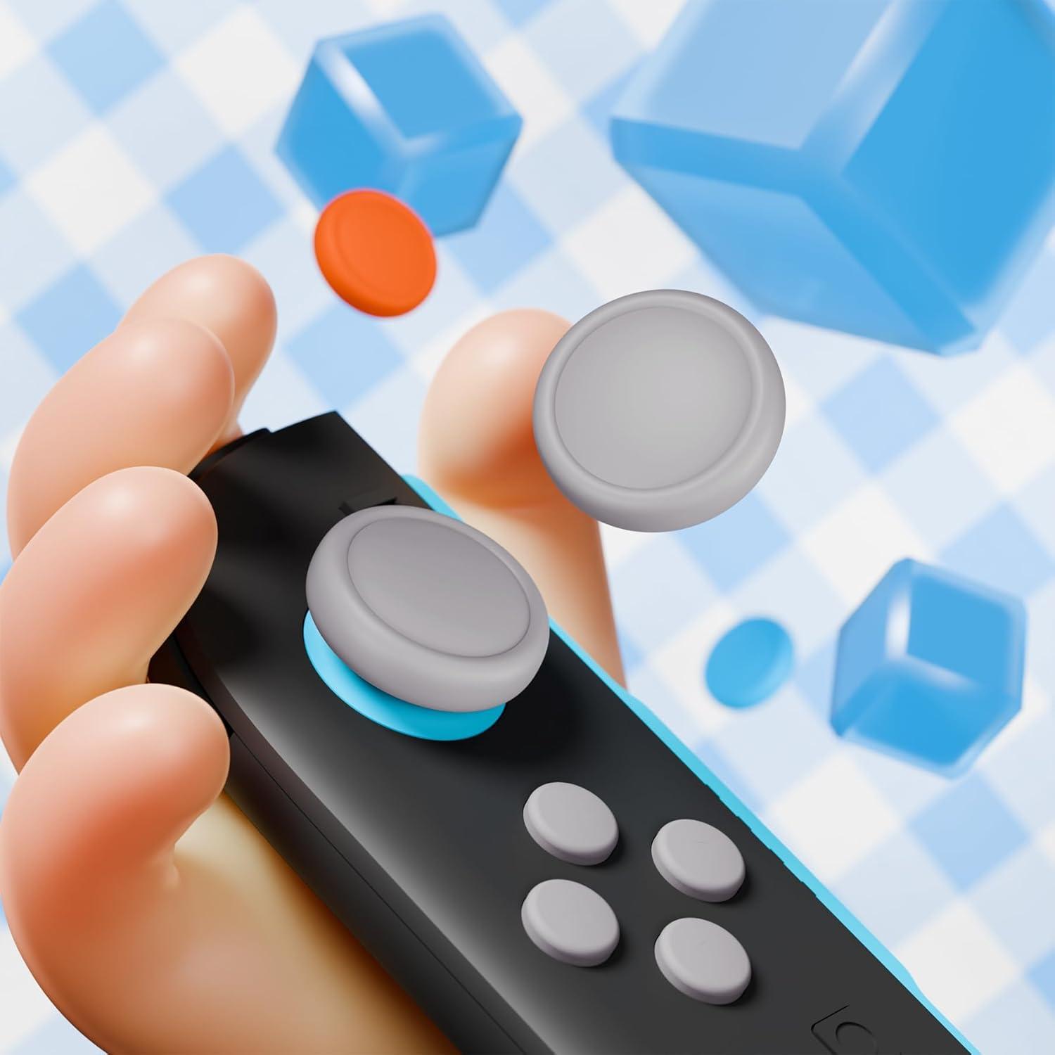 Juego de Tapas de Silicona PlayVital para Joycon Nintendo Switch 2