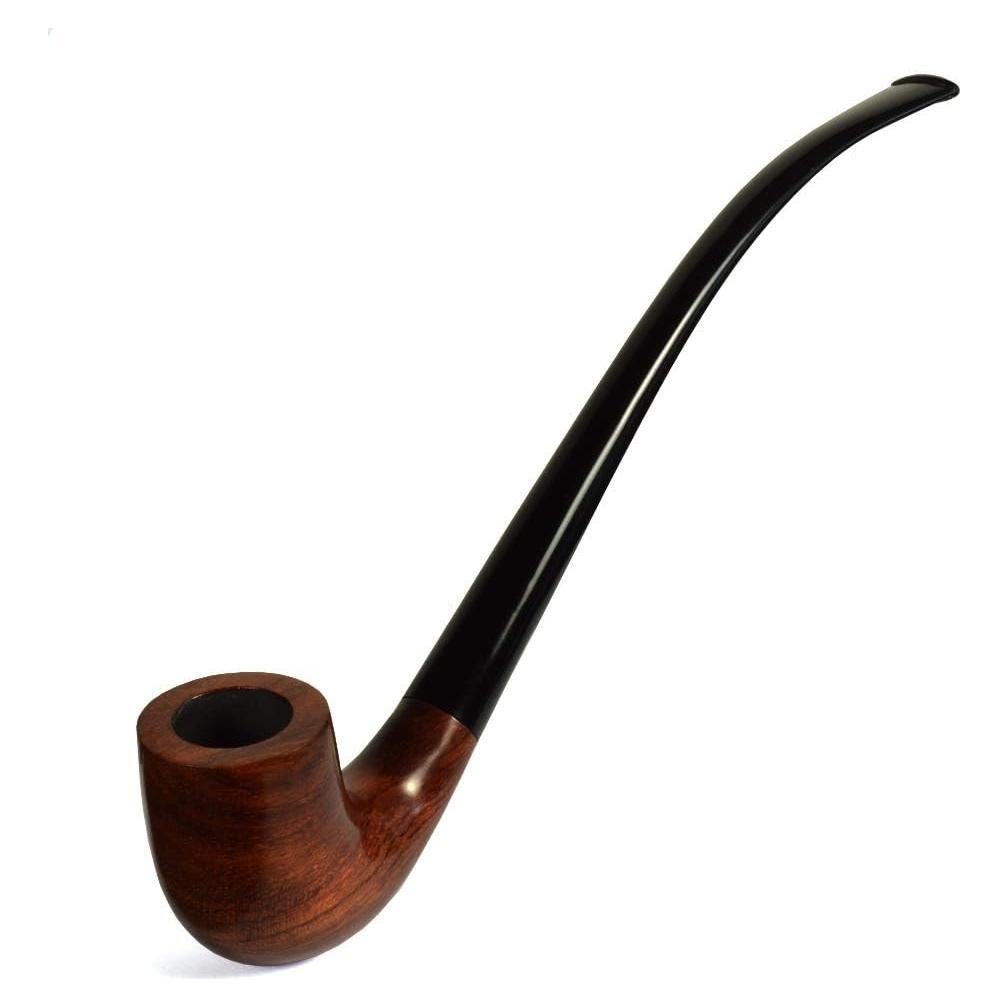 Pipa de Tabaco de Madera Peral 26cm con Filtro 9mm