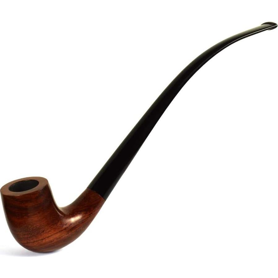 Pipa de Tabaco de Madera Peral 26cm con Filtro 9mm