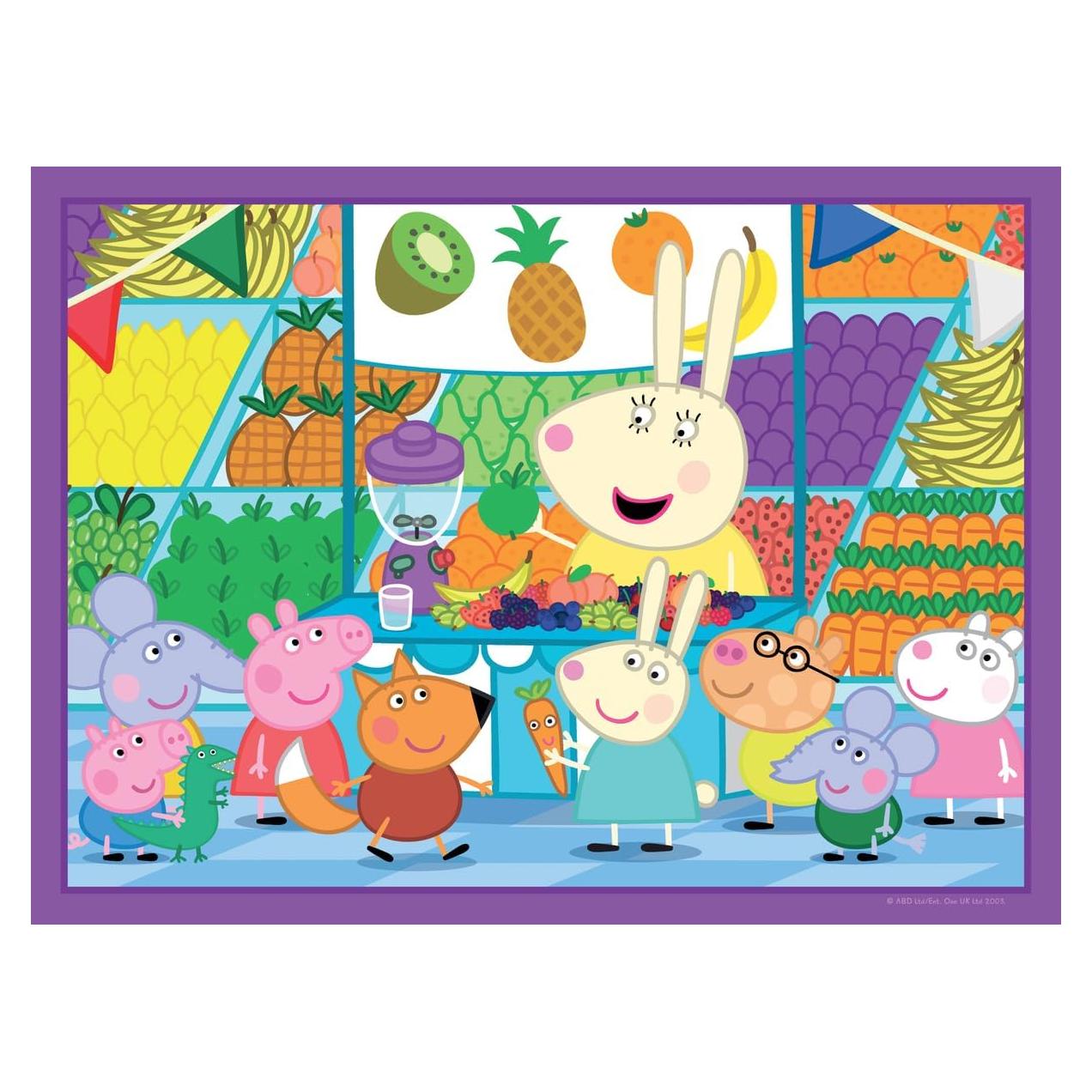 Rompecabezas de Suelo Peppa Pig 16 Piezas Ravensburger 49x36 cm