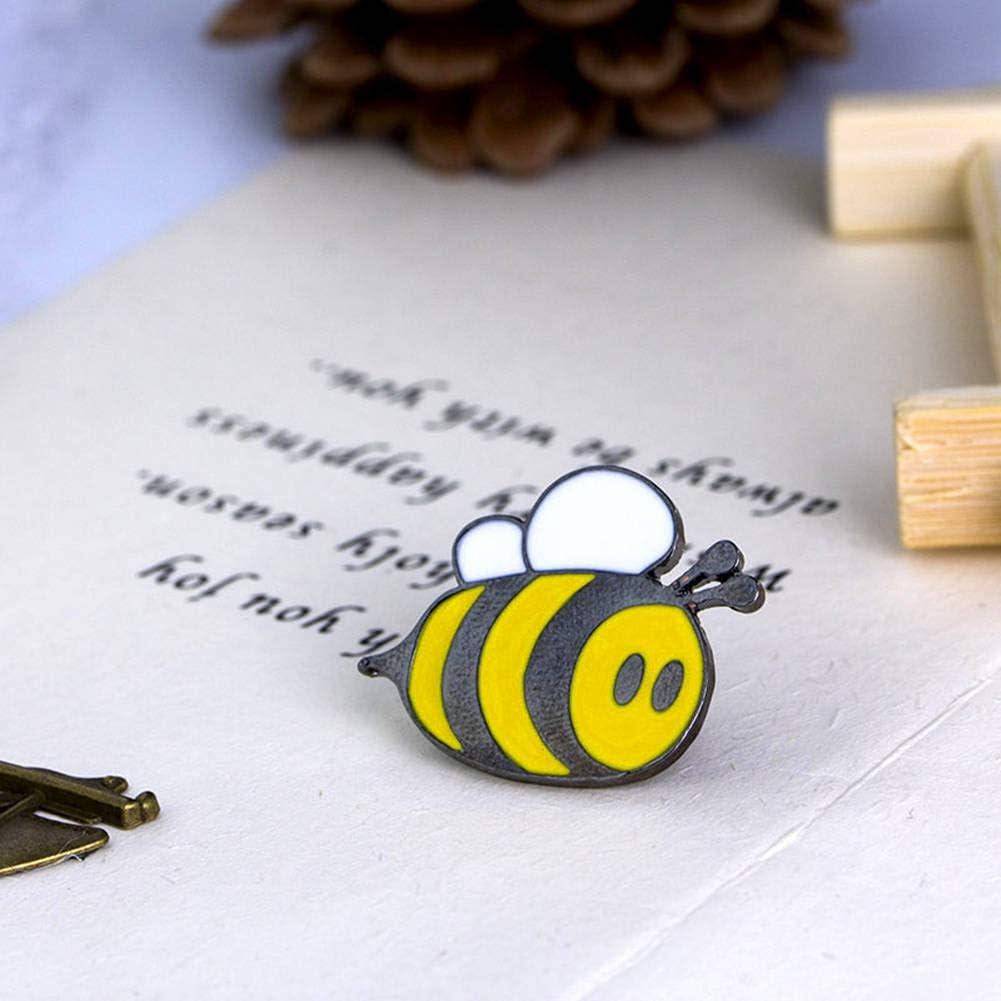 Insignia de esmalte WAFUNNE C2009 D-abeja para ropa