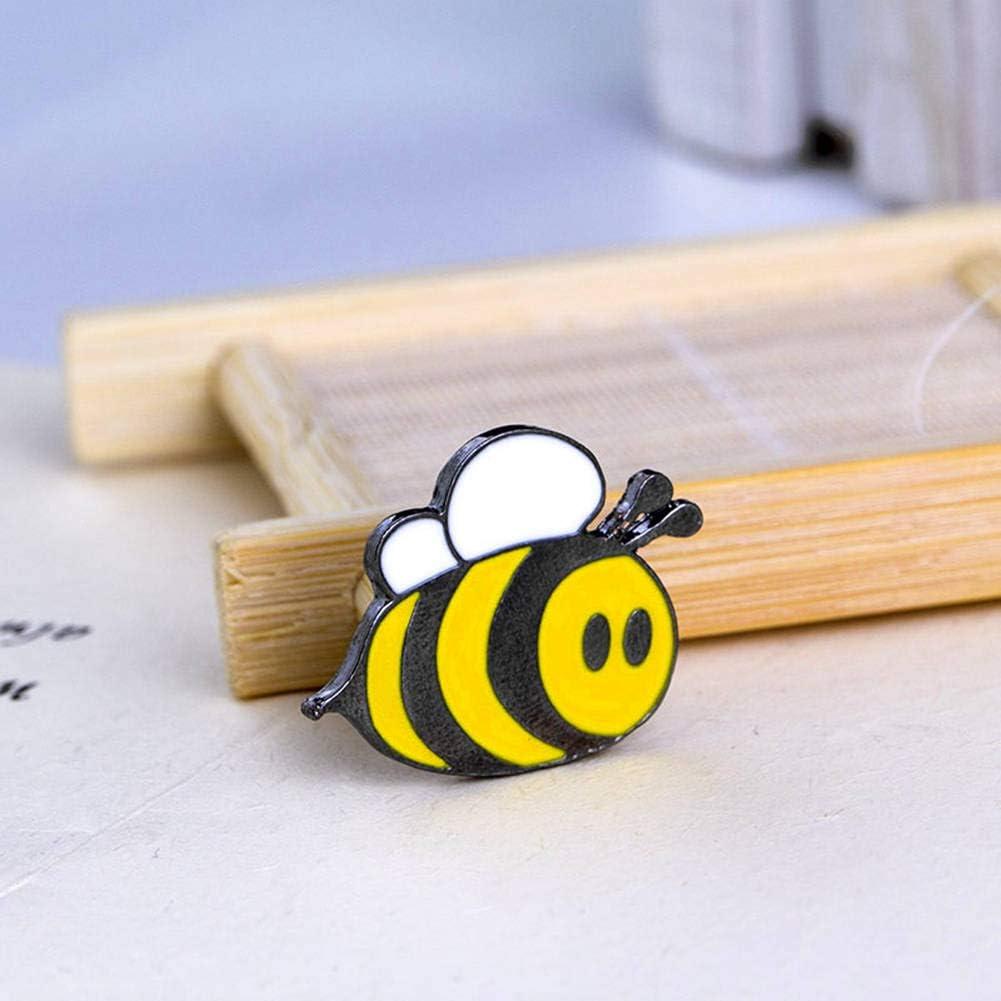 Insignia de esmalte WAFUNNE C2009 D-abeja para ropa
