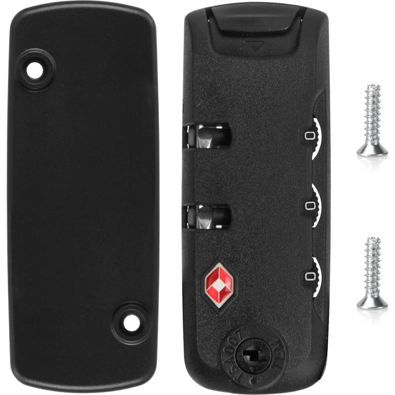 Candados TSA de Combinación Ech.Apr 2-Pack Negro 30.96g