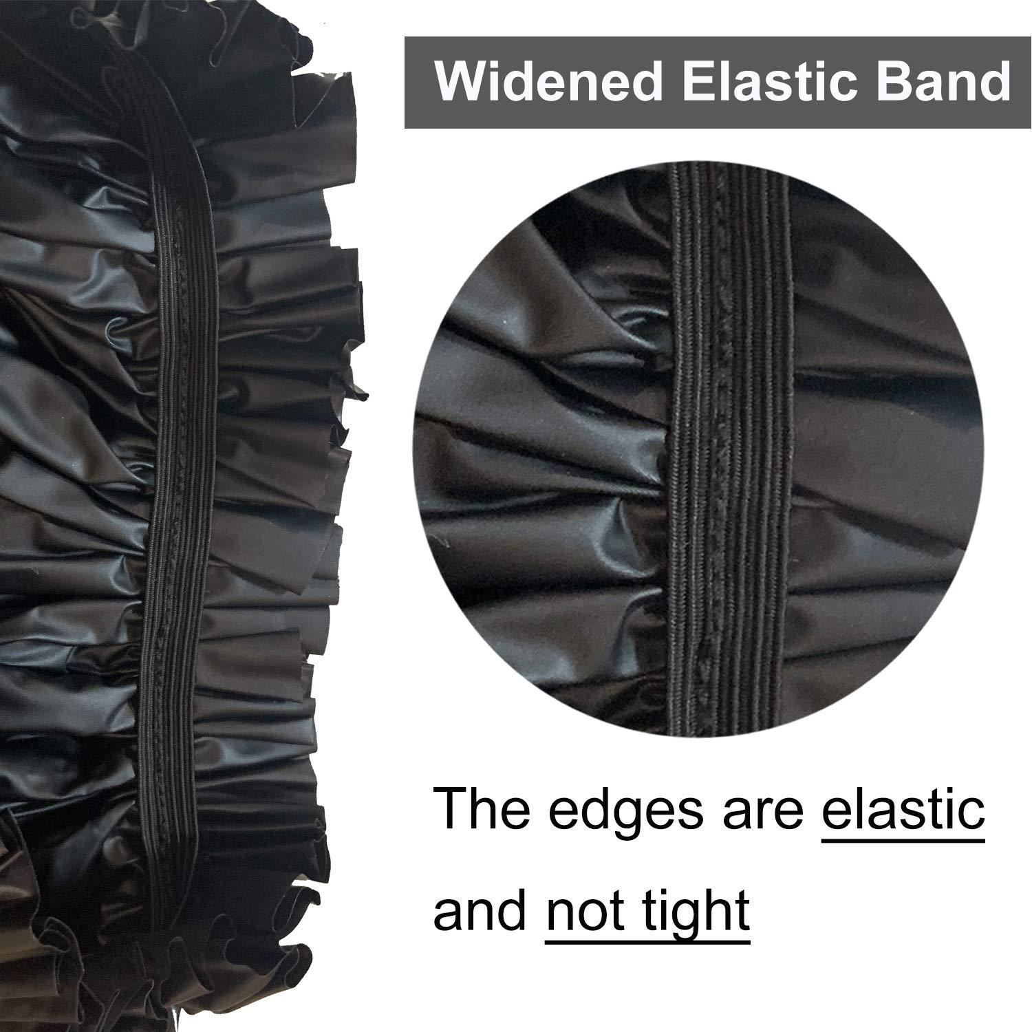 Gorro de Ducha Jumbo Elebox 2 Piezas Impermeable Negro