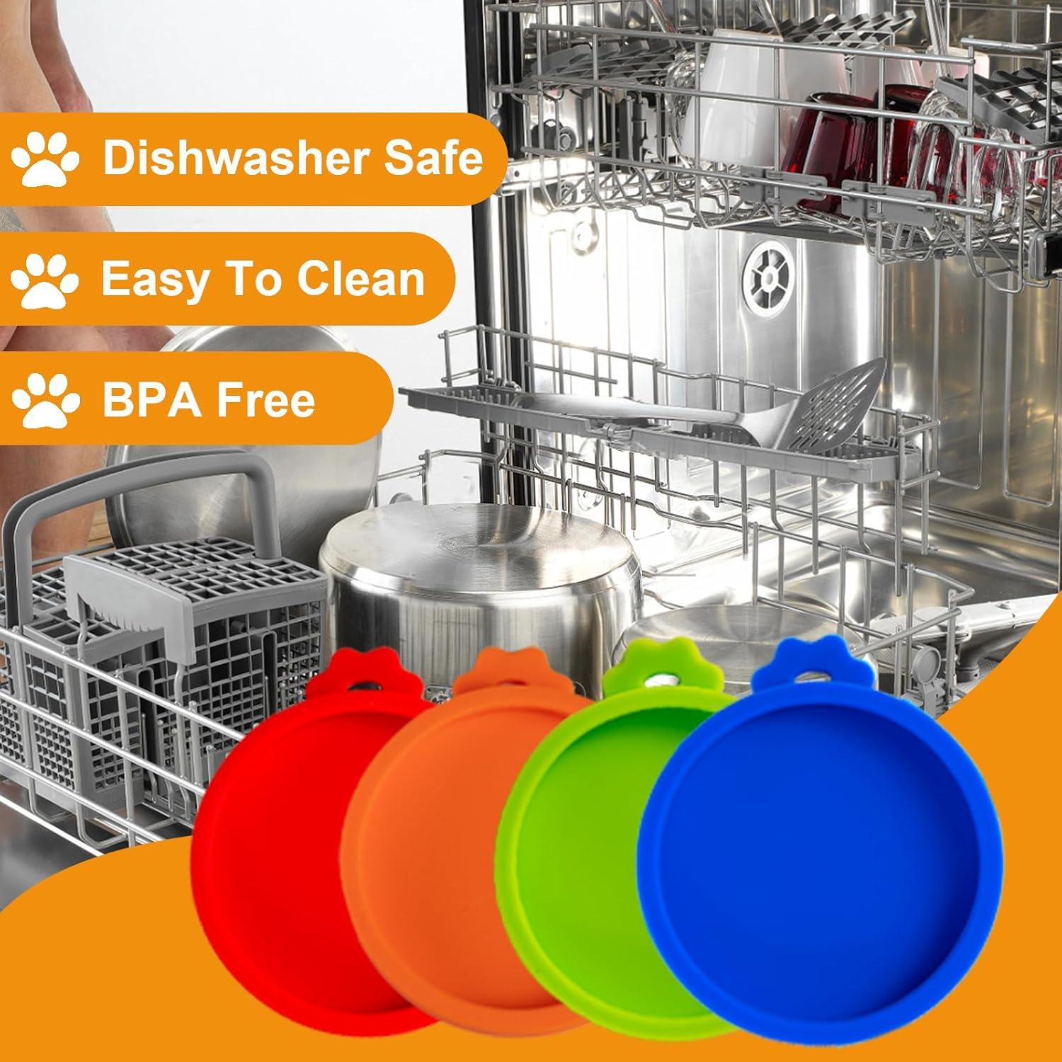 9 Tapas de Silicona para Latas de Comida para Gatos Yobbai