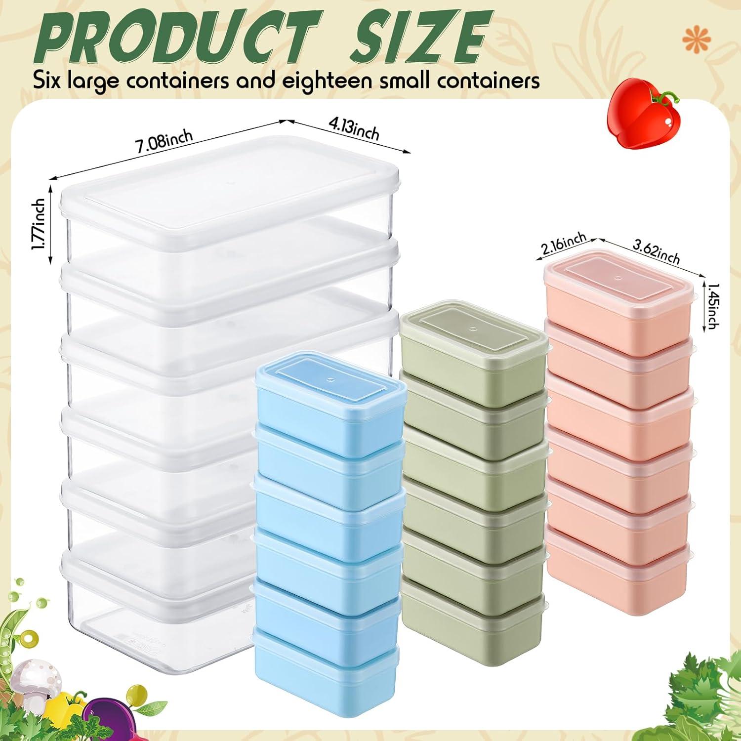 Set de 8 Contenedores de Snack SiliFine con Tapas Reutilizables