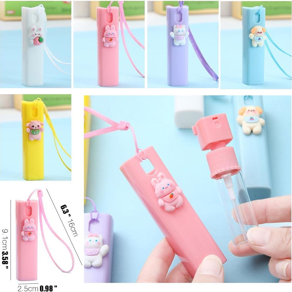 Botellas de Spray Portátiles ZJSXINDI 10ml - 5 Pcs