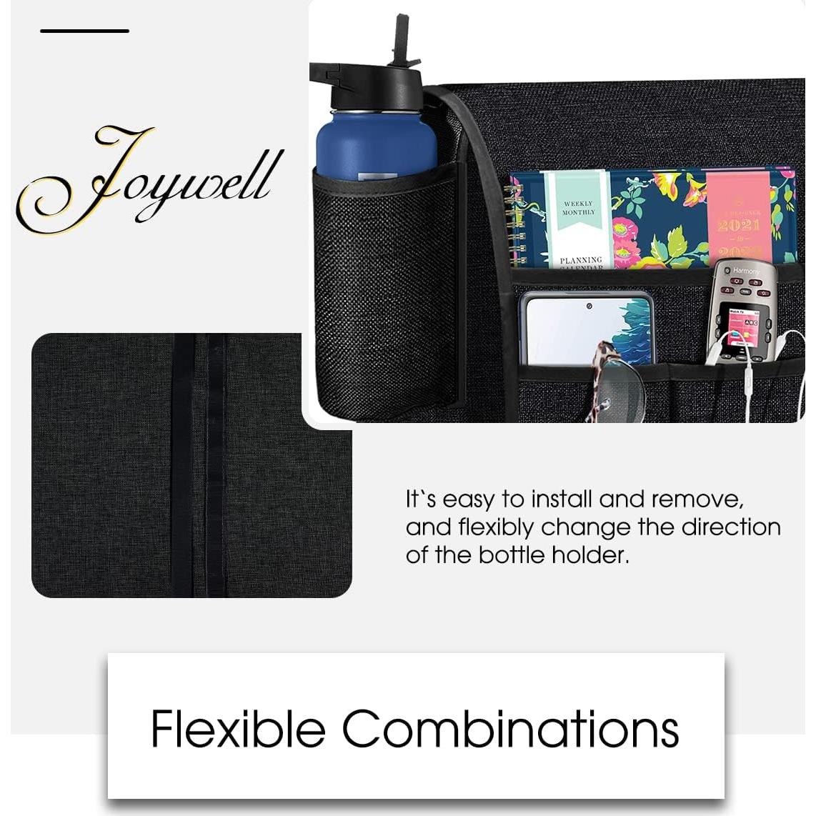 Organizador de Silla Joywell con Soporte para Botella y 7 Bolsillos