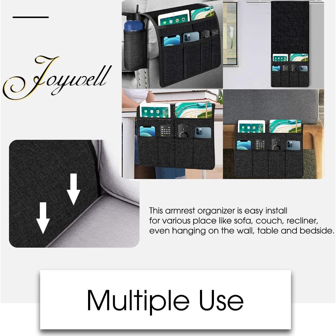 Organizador de Silla Joywell con Soporte para Botella y 7 Bolsillos