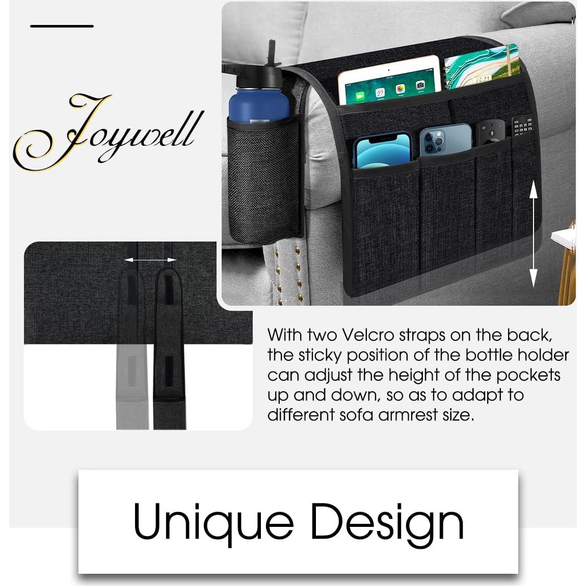 Organizador de Silla Joywell con Soporte para Botella y 7 Bolsillos