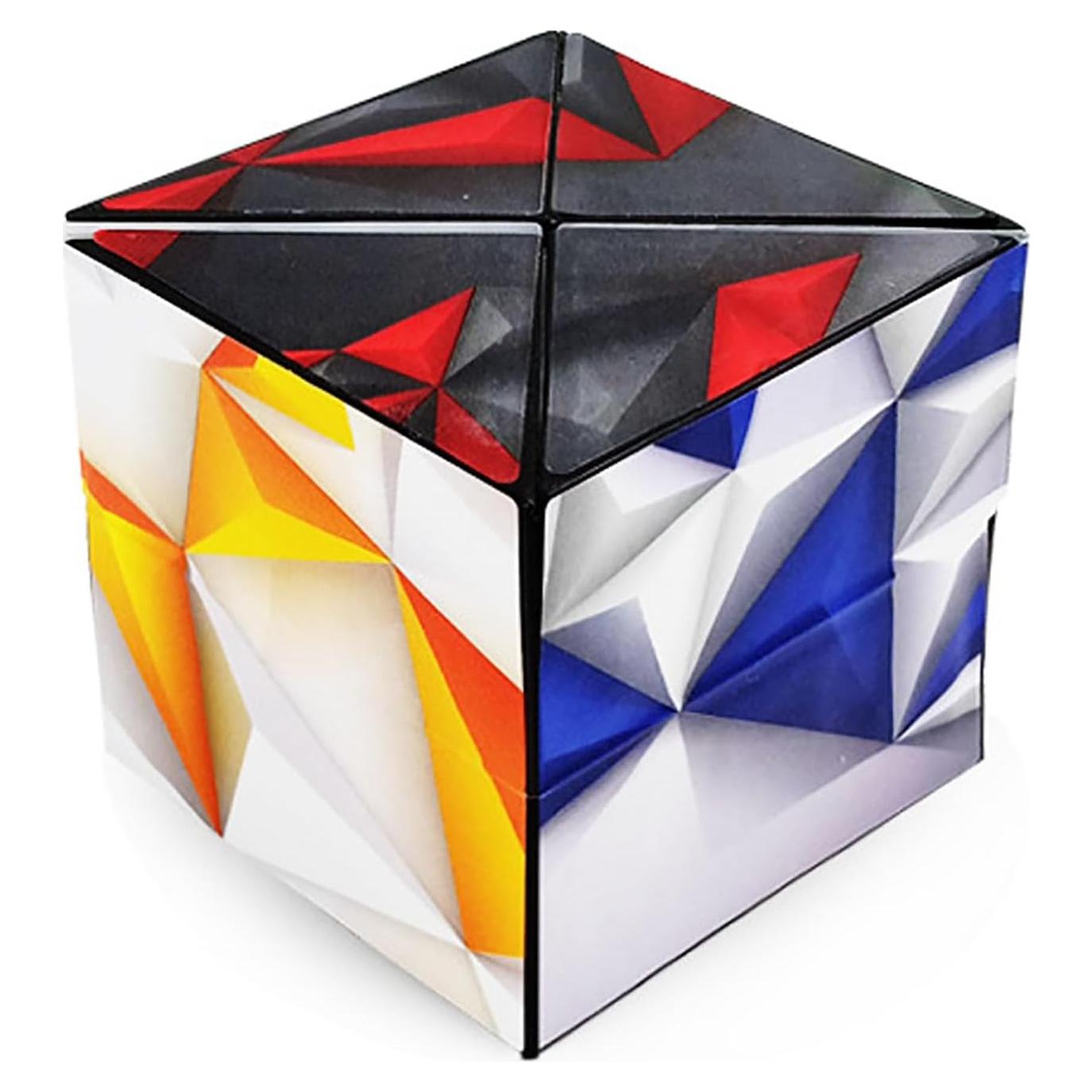 Cubo Mágico 3D ALaLatois Diamante 2 en 1 Juguete Lógico