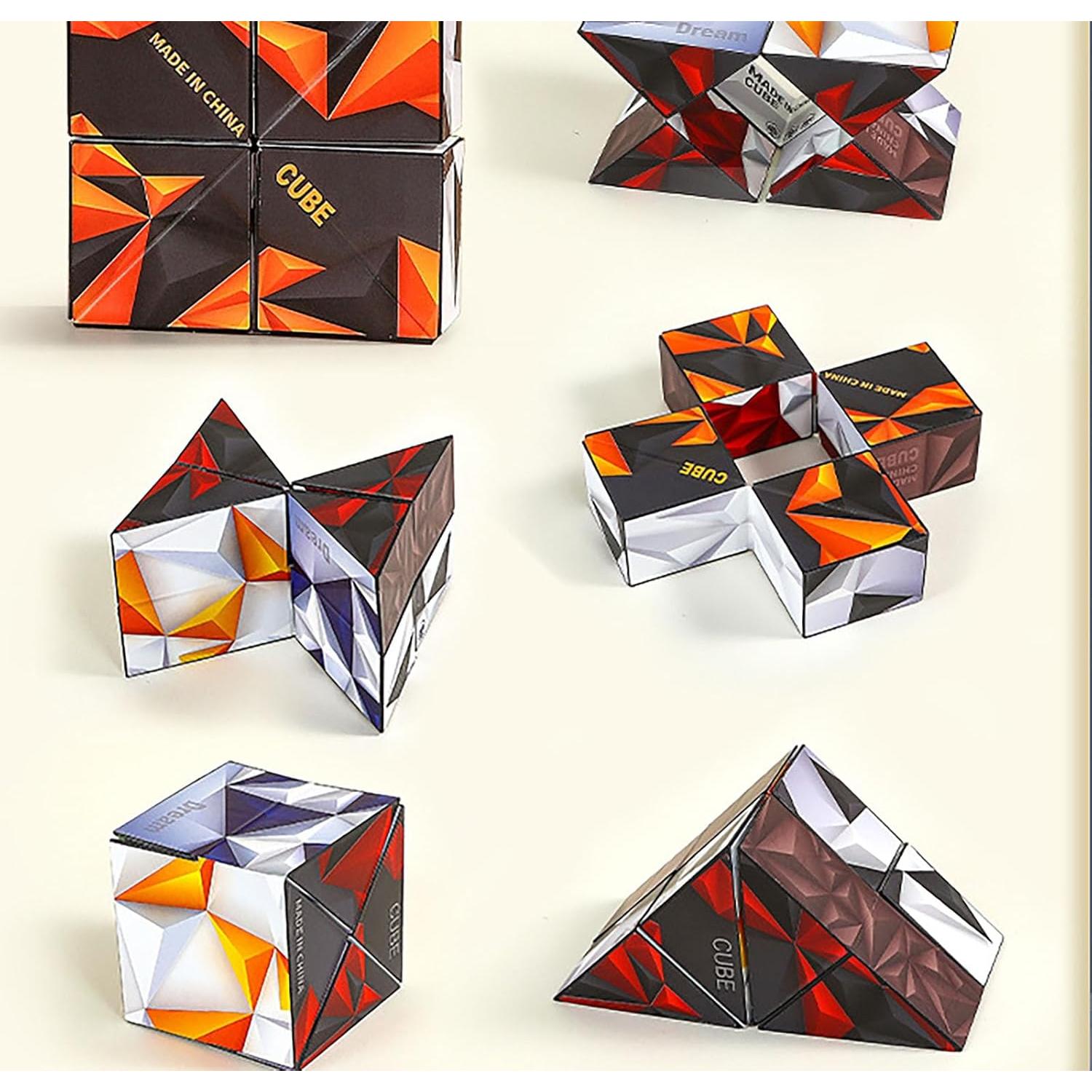 Cubo Mágico 3D ALaLatois Diamante 2 en 1 Juguete Lógico