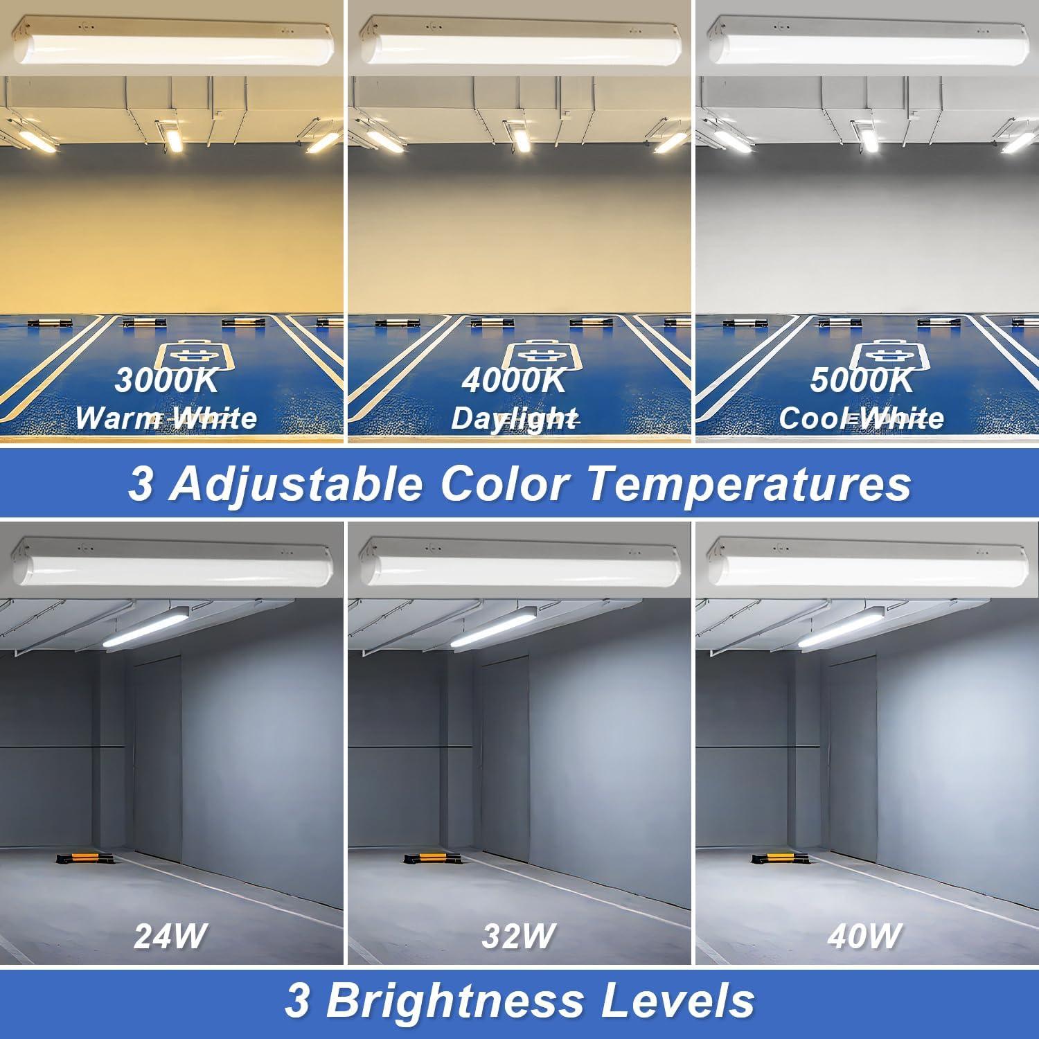 Luz Lineal LED OSTEK 4FT 24W/32W/40W 3CCT Regulable
