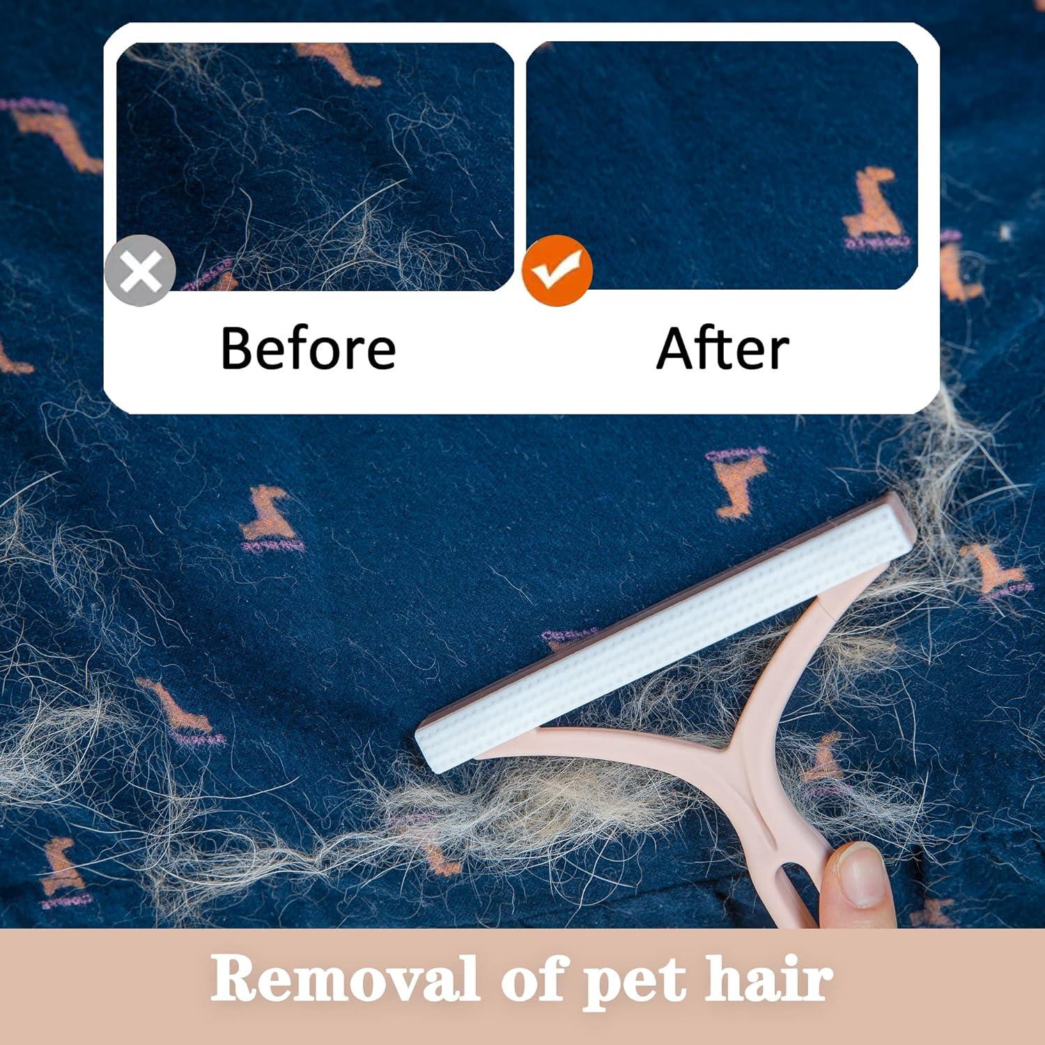 Removedor de Pelo de Mascota Mollypaws - 3 Piezas Reutilizables