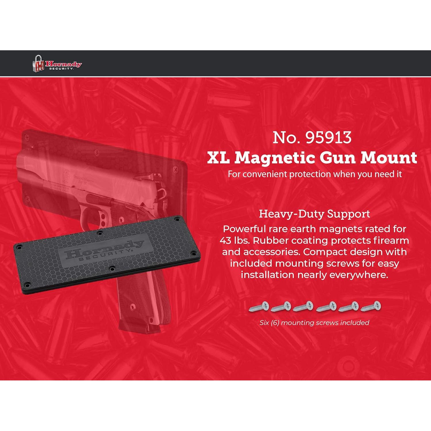 Soporte Magnético para Armas Hornady XL 95913 - 19.5 kg