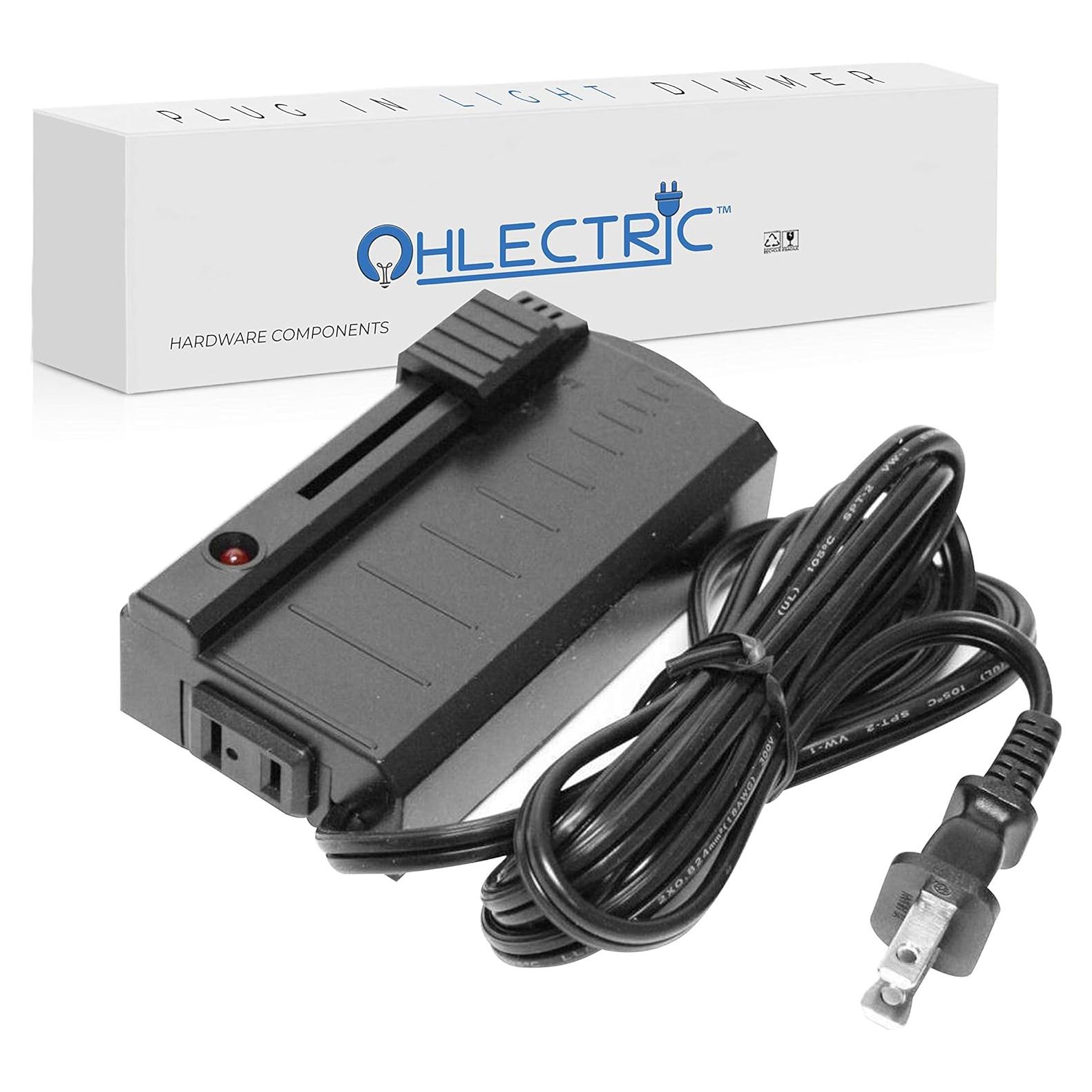 Atenuador de Lámpara de Pie OHLECTRIC 500W Negro Deslizante