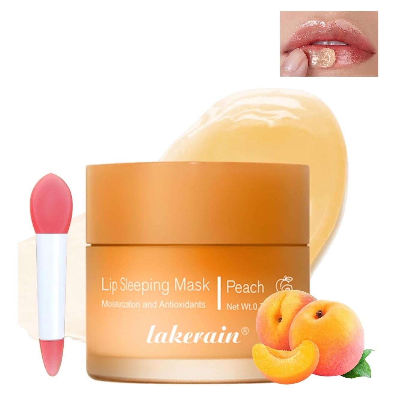 Mascarilla Labial Hidratante Nocturna Durazno 20g - Cuidado Labial