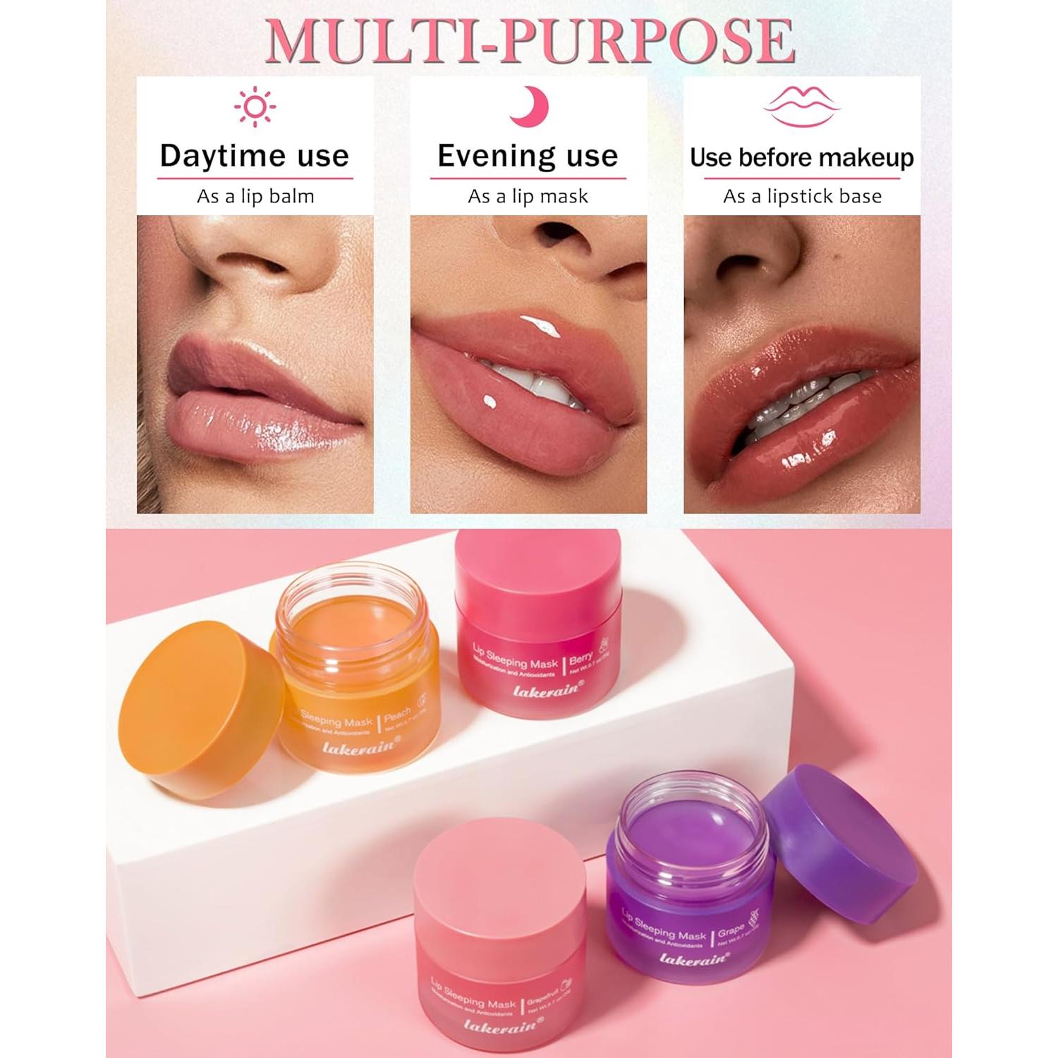 Mascarilla Labial Hidratante Nocturna Durazno 20g - Cuidado Labial