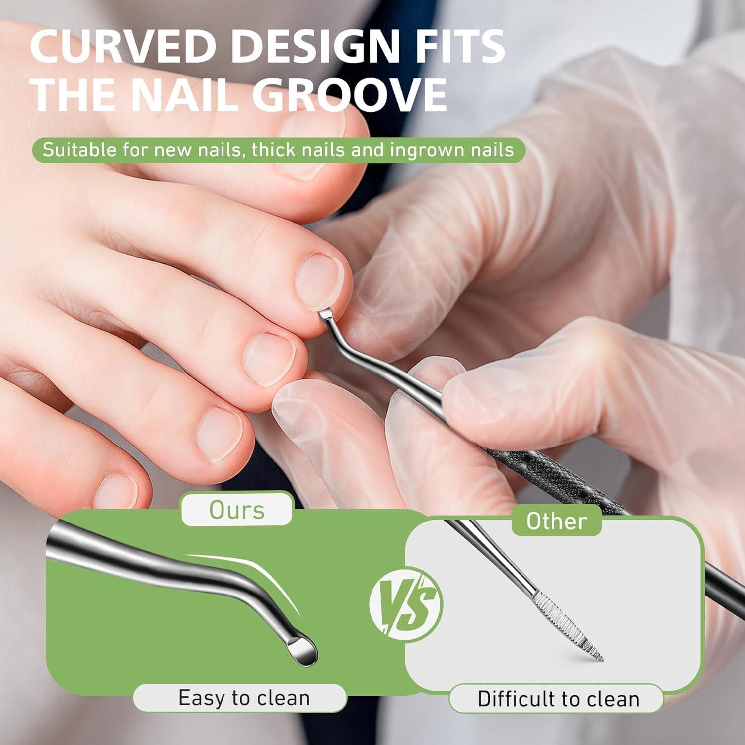 Lima de Uñas Gruesas BALUCA con Elevador para Uñas Encarnadas