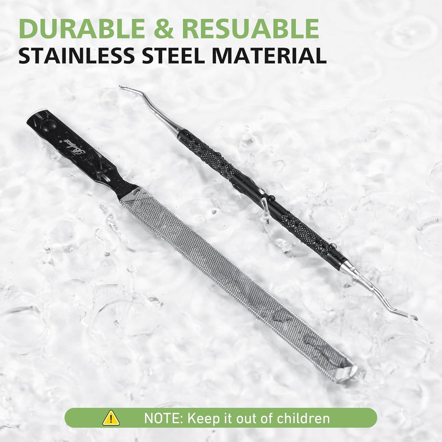 Lima de Uñas Gruesas BALUCA con Elevador para Uñas Encarnadas