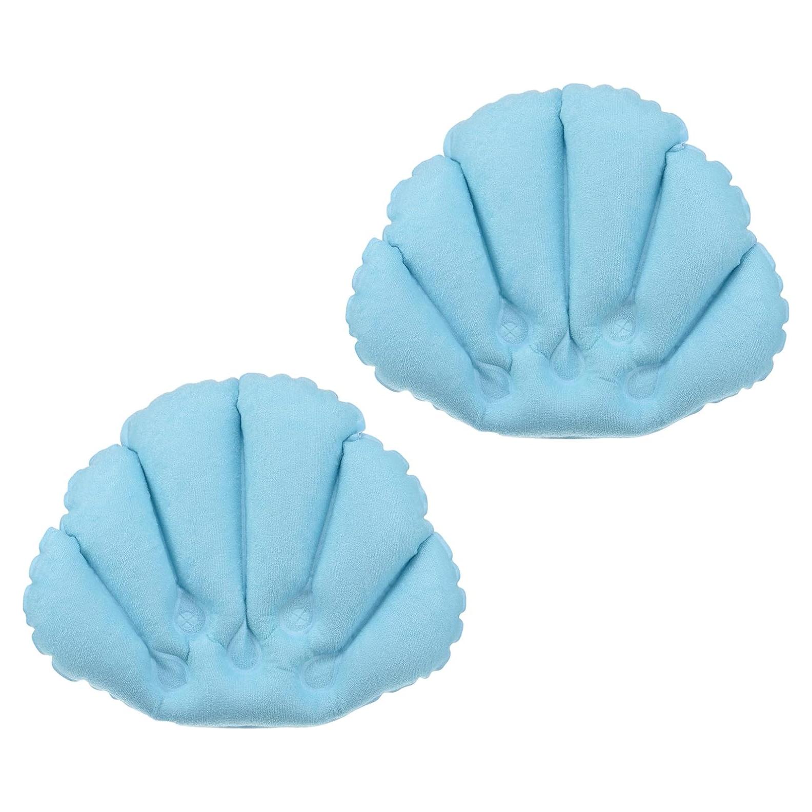 Paquete de 2 Almohadas Inflables para Baño M METERXITY - Soporte para Cuello