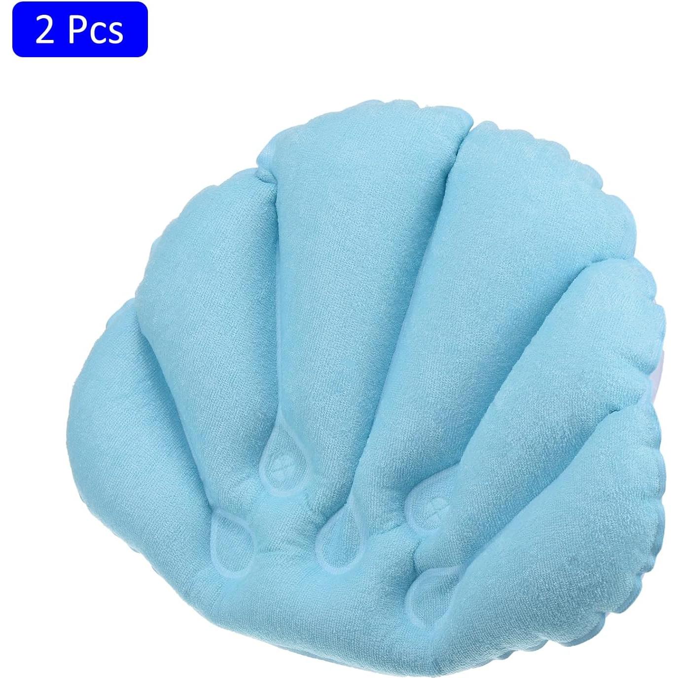 Paquete de 2 Almohadas Inflables para Baño M METERXITY - Soporte para Cuello