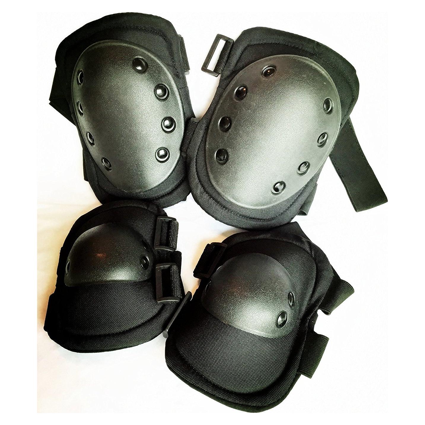 Conjunto de Almohadillas Tácticas Bargain Crusader 4 Piezas