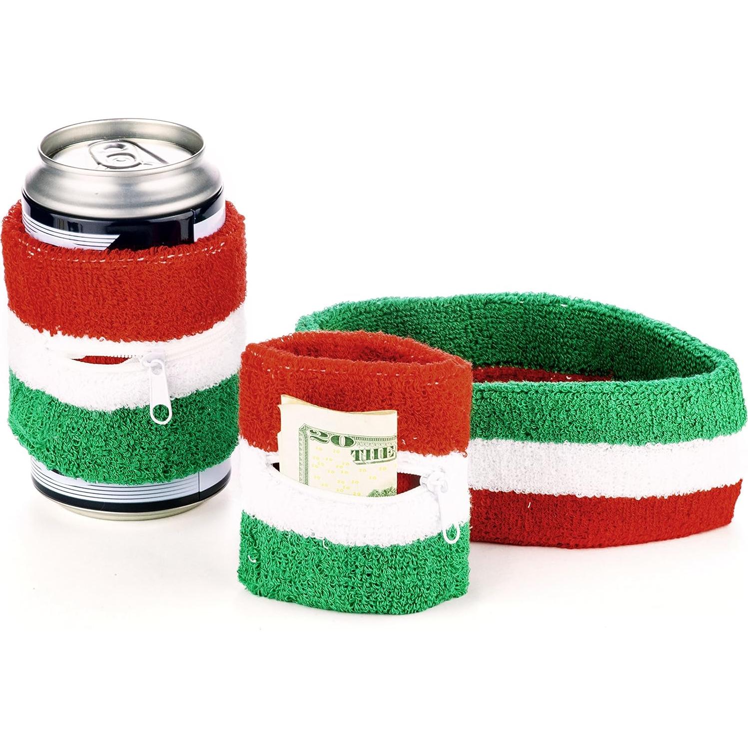 Conjunto de bandas para cabeza y muñeca Funny Guy Mugs - 3 piezas