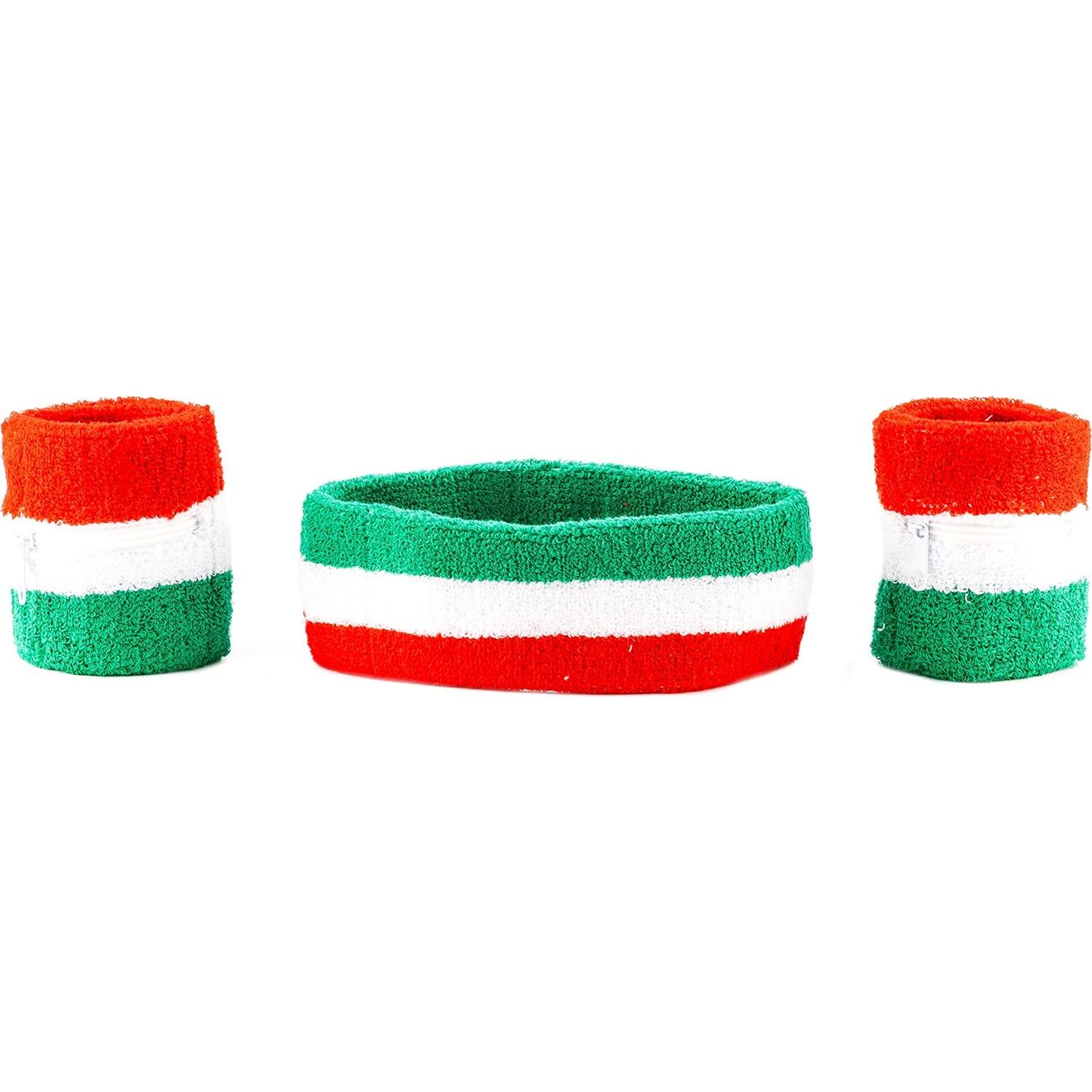 Conjunto de bandas para cabeza y muñeca Funny Guy Mugs - 3 piezas