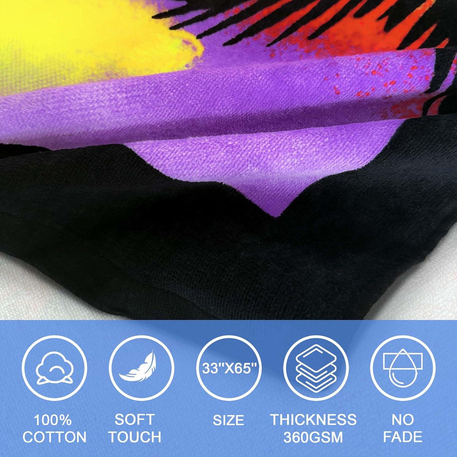 Toallas de Playa VOOVA & MOVAS 2 Piezas 100% Algodón 83.82x165.1cm