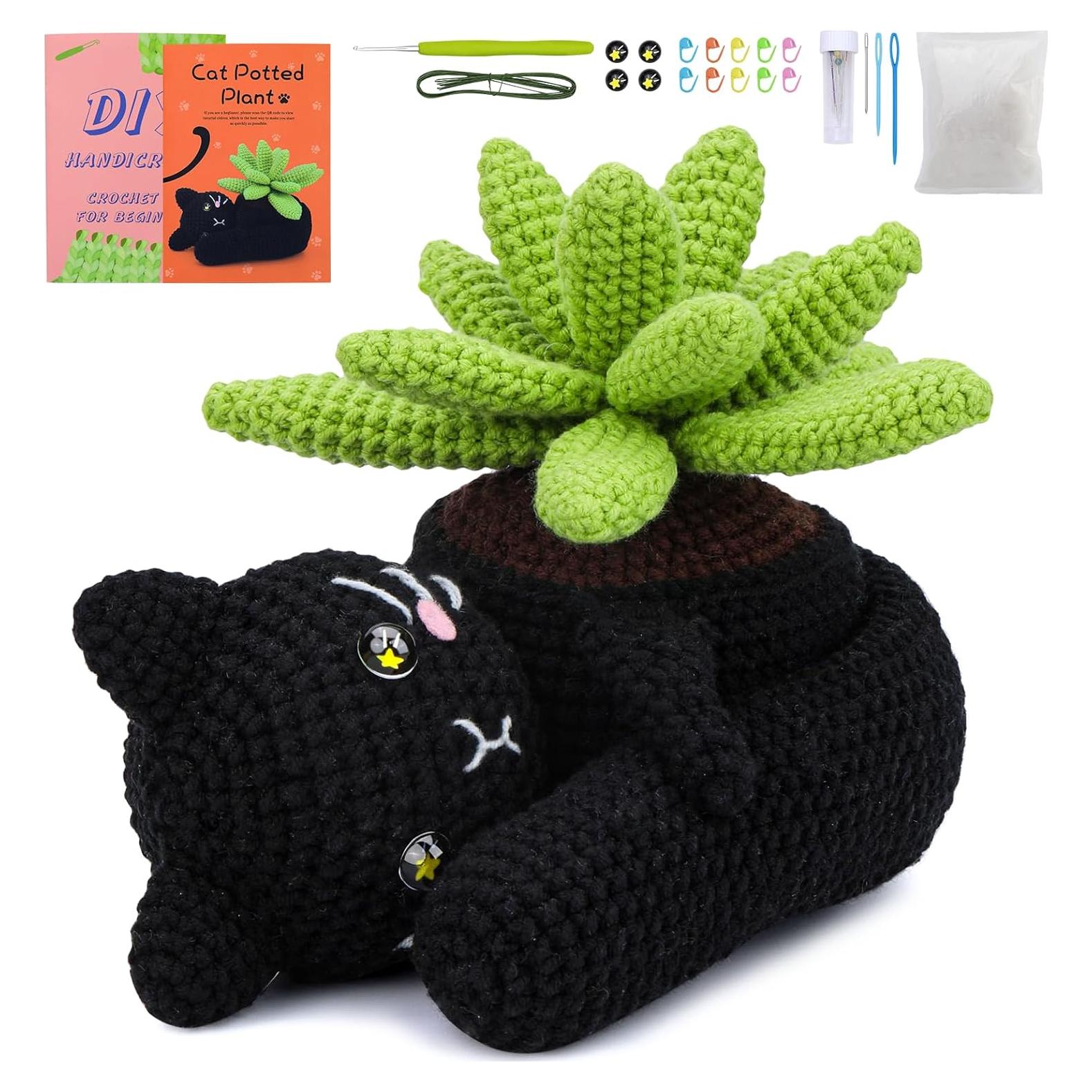 Kit de Ganchillo WONVOC para Principiantes con Tutorial