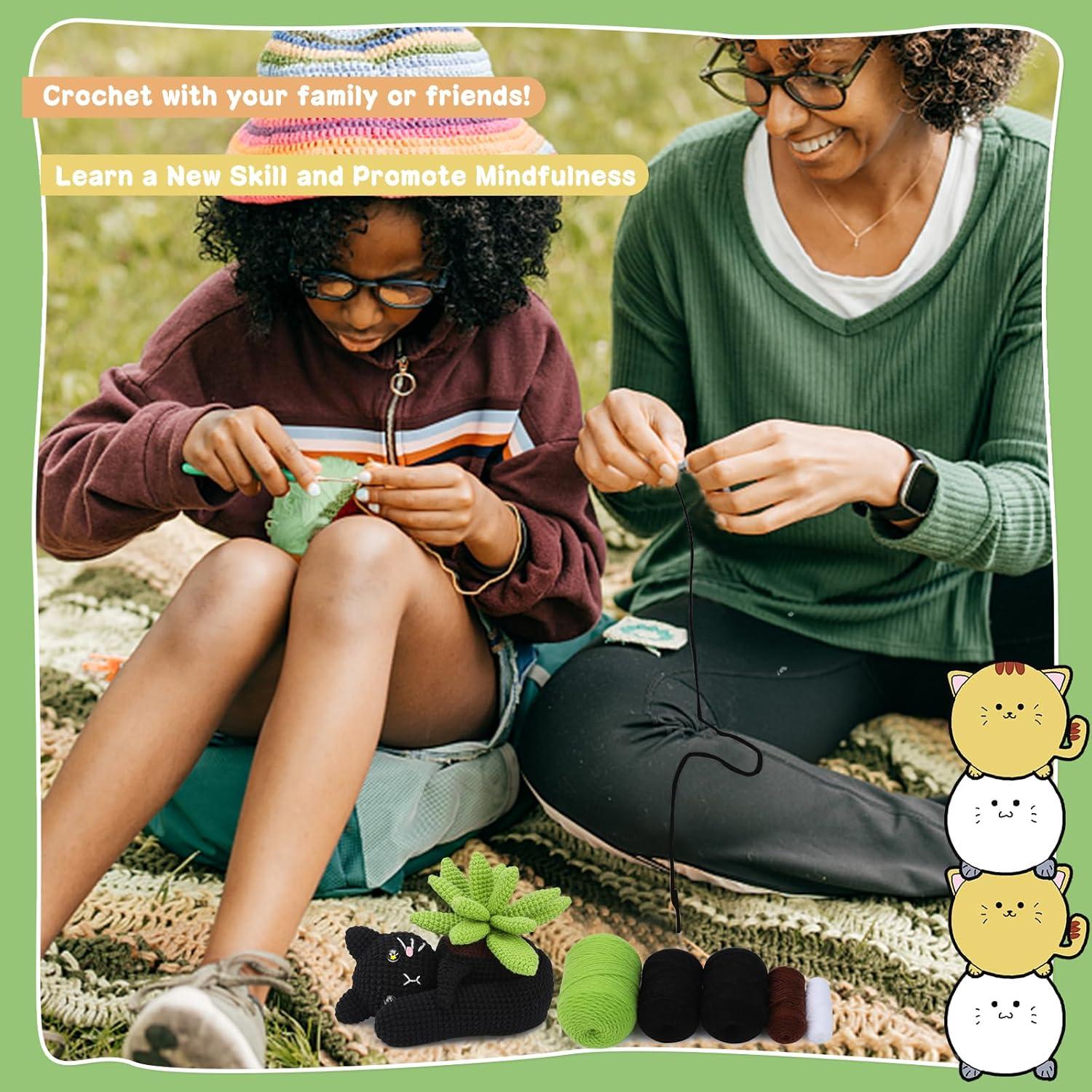 Kit de Ganchillo WONVOC para Principiantes con Tutorial