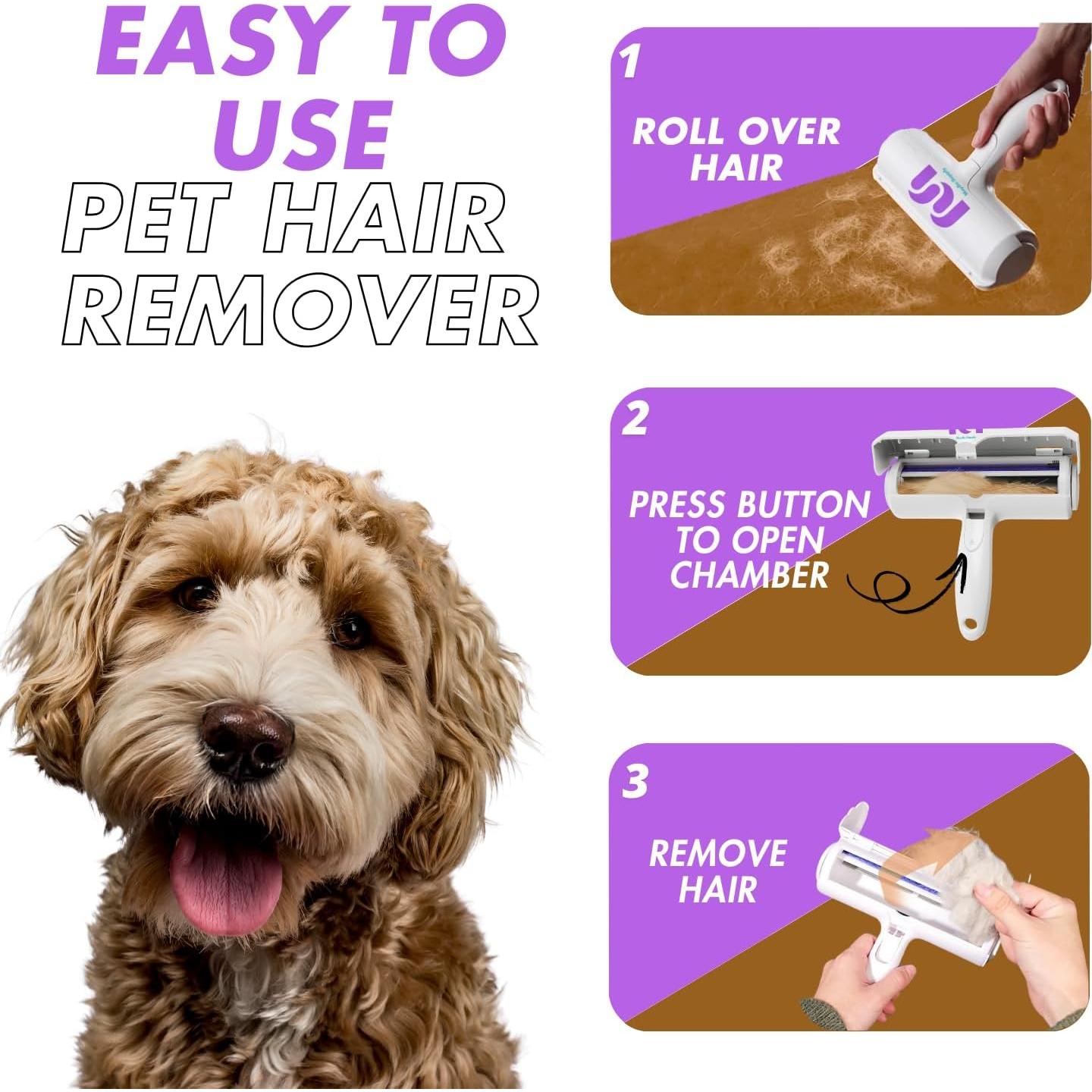 Removedor de Pelo de Mascota MayBe Supply Reutilizable 181g