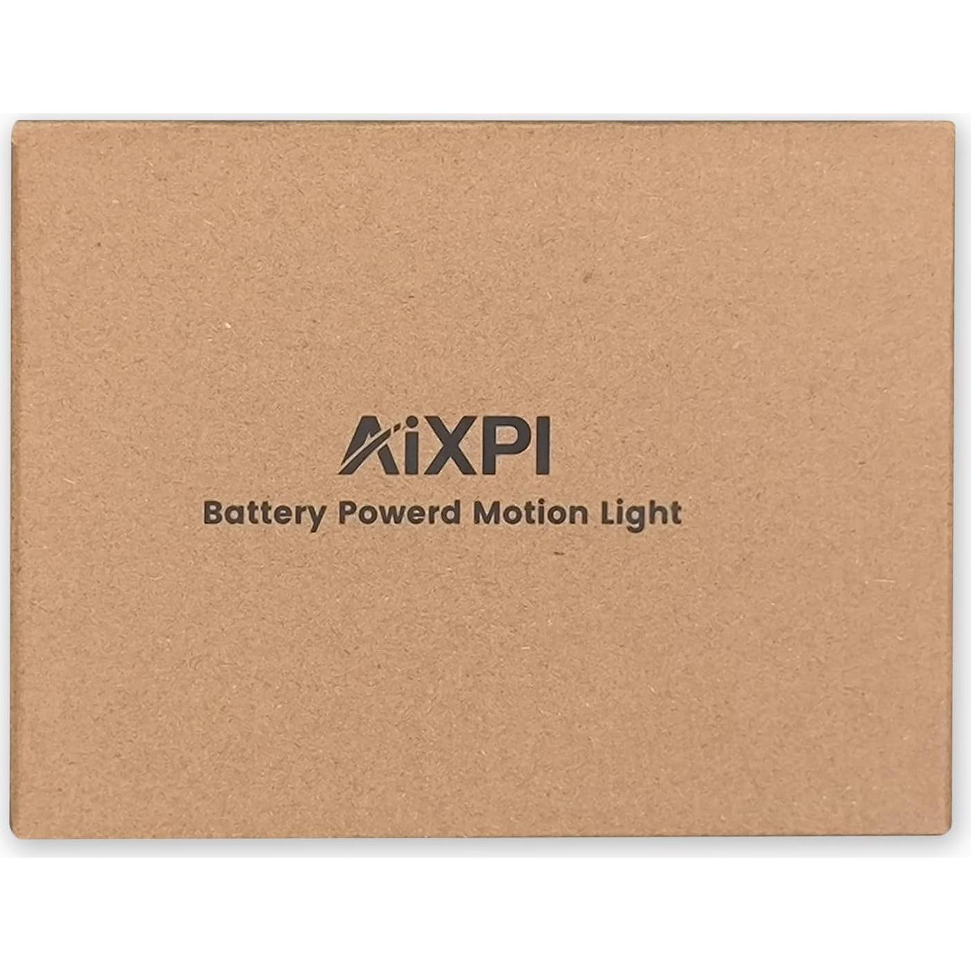 Luz de Sensor de Movimiento AIXPI 1500LM IP65 Batería para Exterior