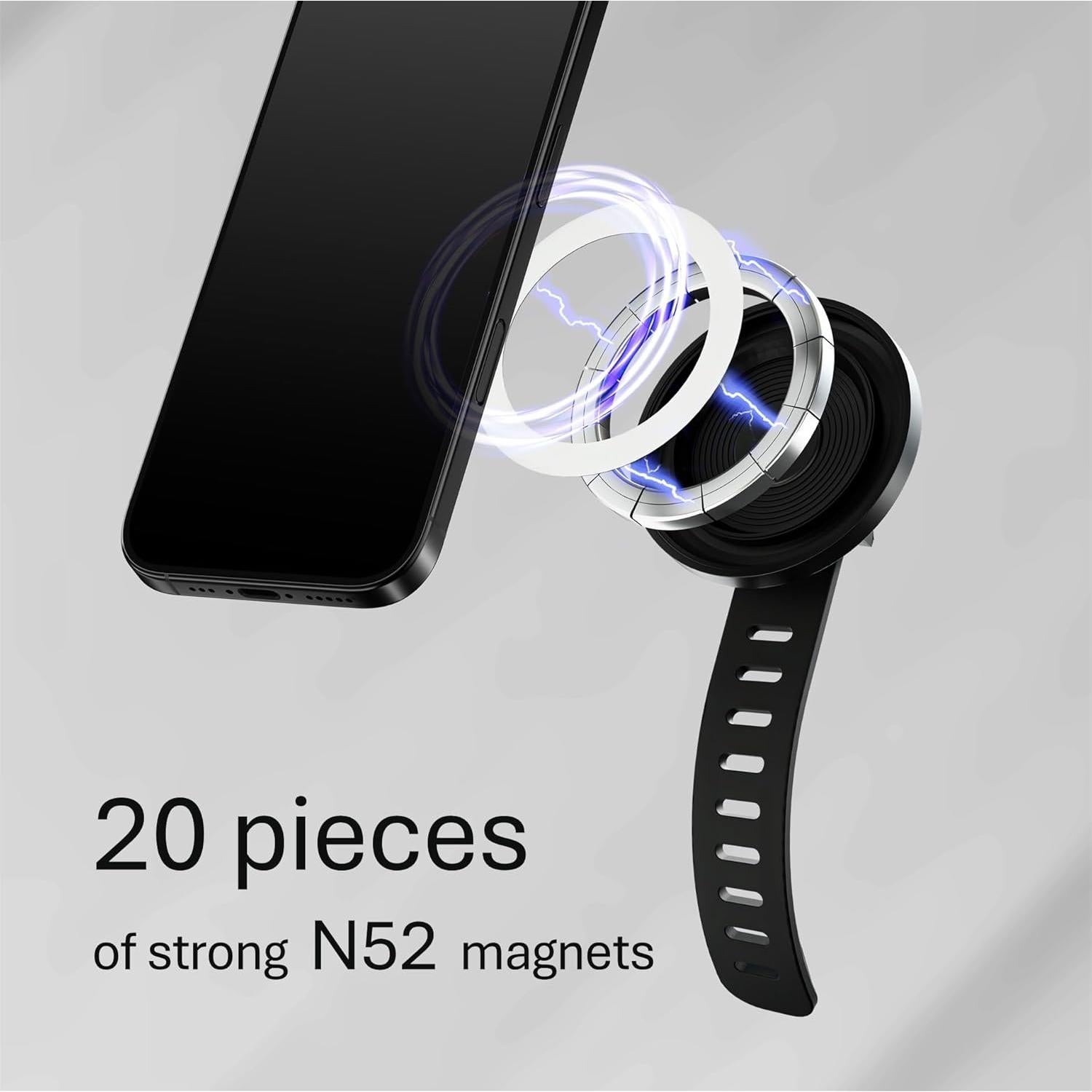 Soporte Magnético para Teléfono Cochecito Uppababy Nuna Bugaboo