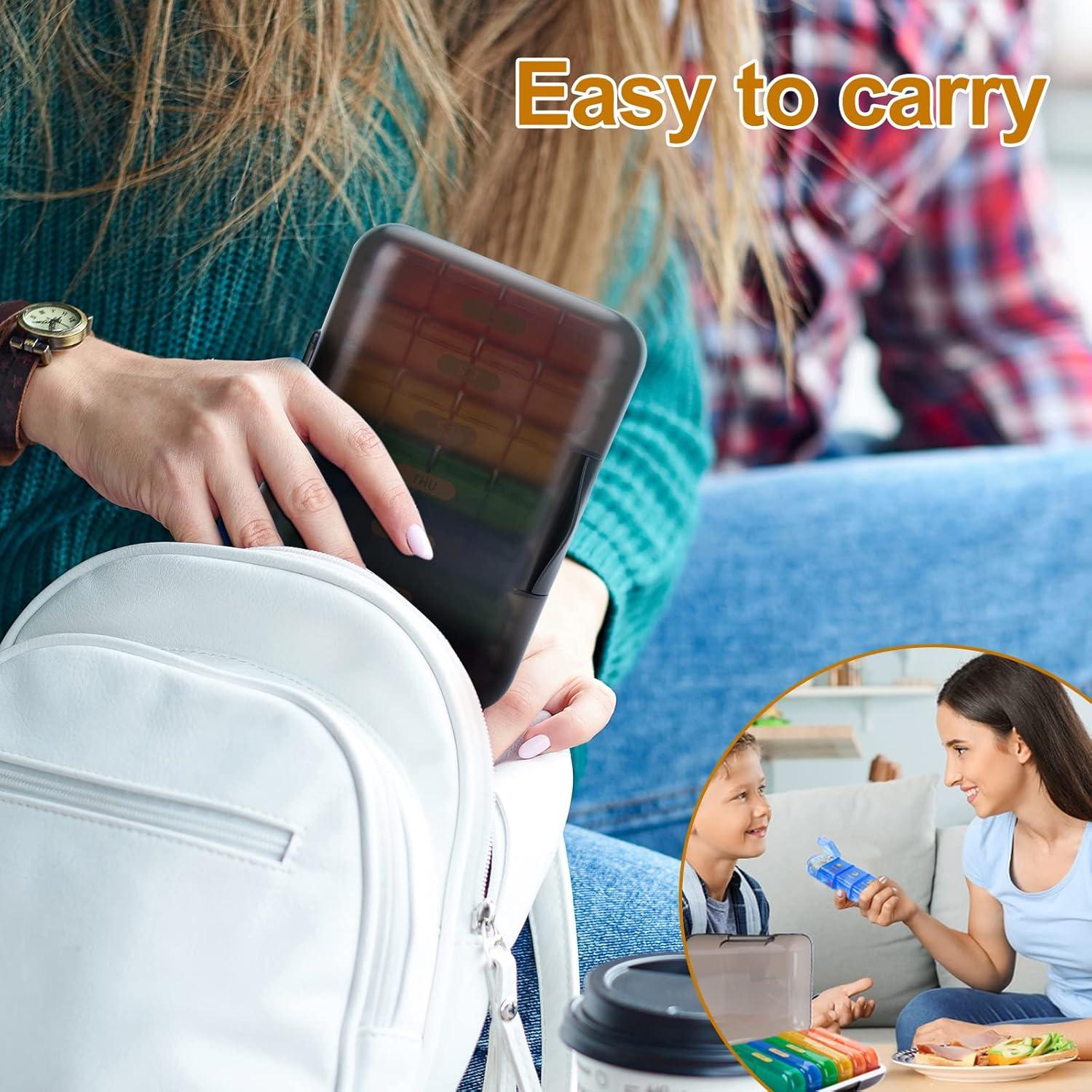 Organizador de Pastillas Semanal 28 Celdas Murri&Murrdi