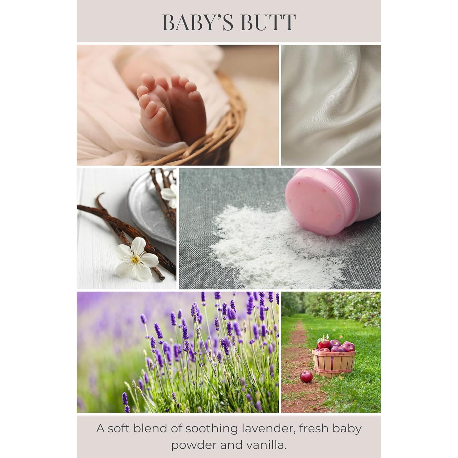 Spray Aromático Eco Candle Co. Trasero de Bebé 236 ml - Lavanda