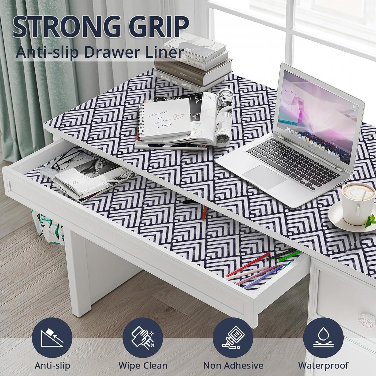 Forros Antideslizantes TEFOMIA 30cm x 3.05m para Estantes