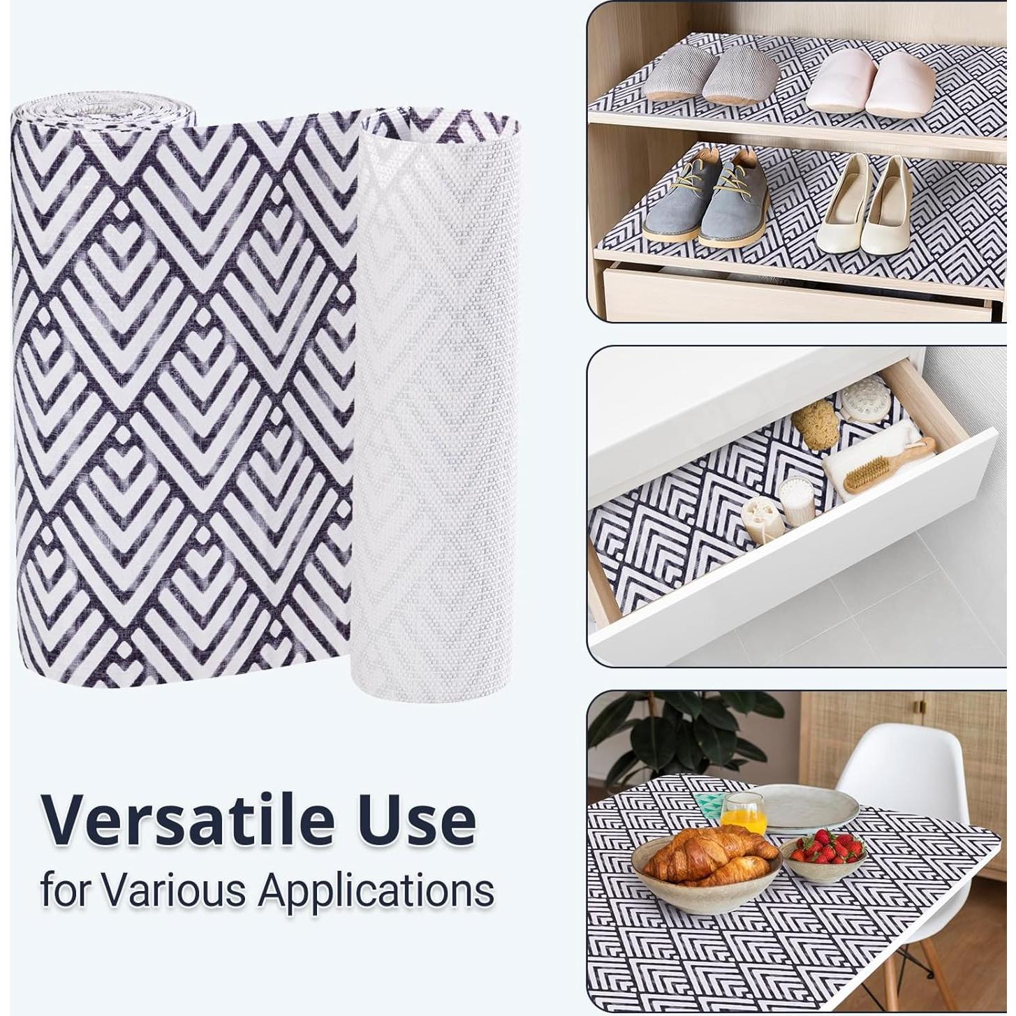 Forros Antideslizantes TEFOMIA 30cm x 3.05m para Estantes