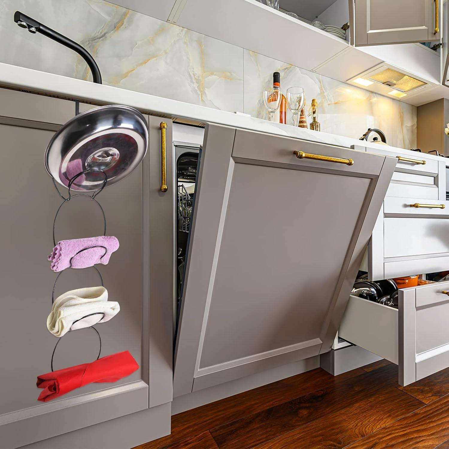 Soporte para Sombreros Yerliker 16 Piezas Metal Negro