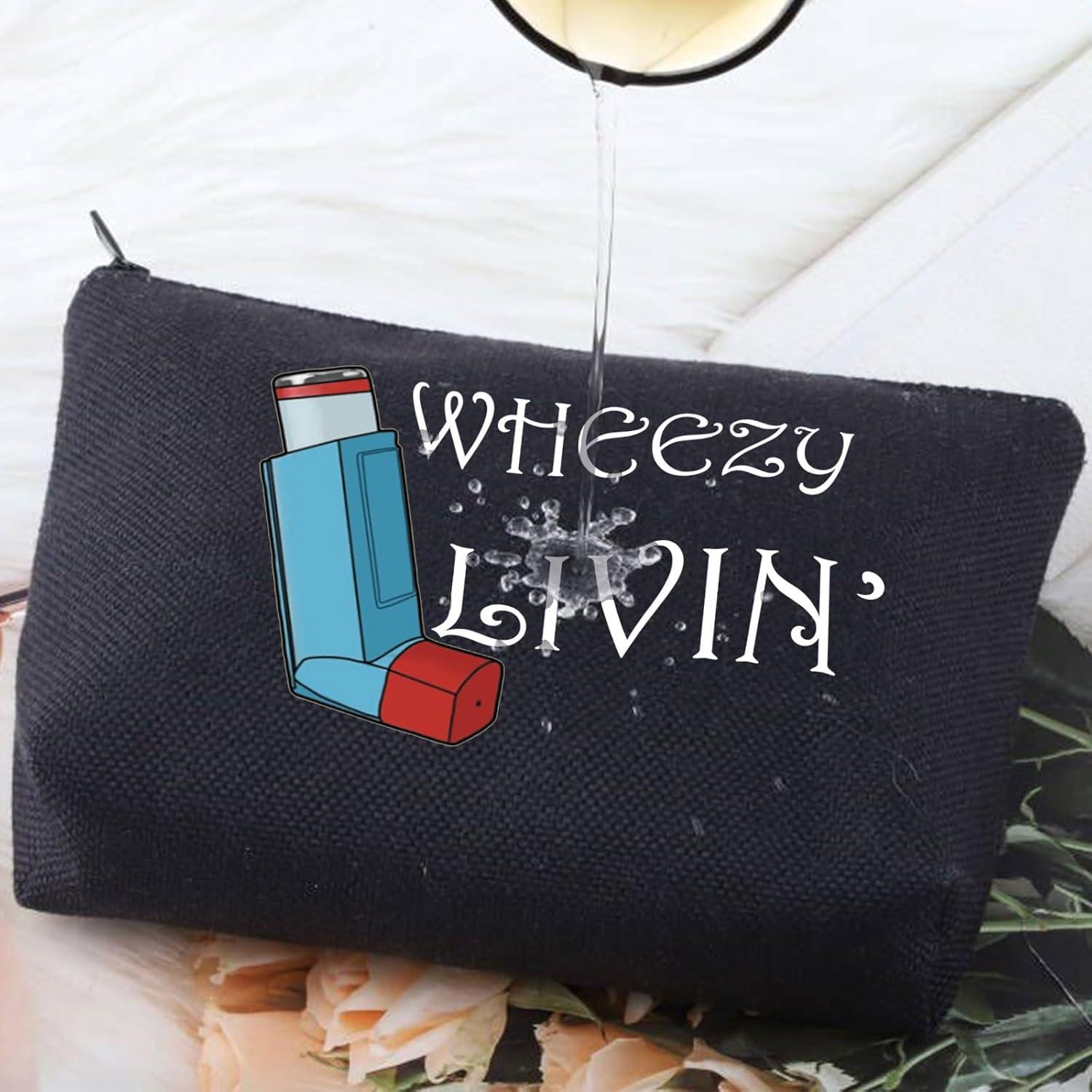 Bolsa de Medicamento para Inhalador de Asma Wheezy Livin 23x17cm